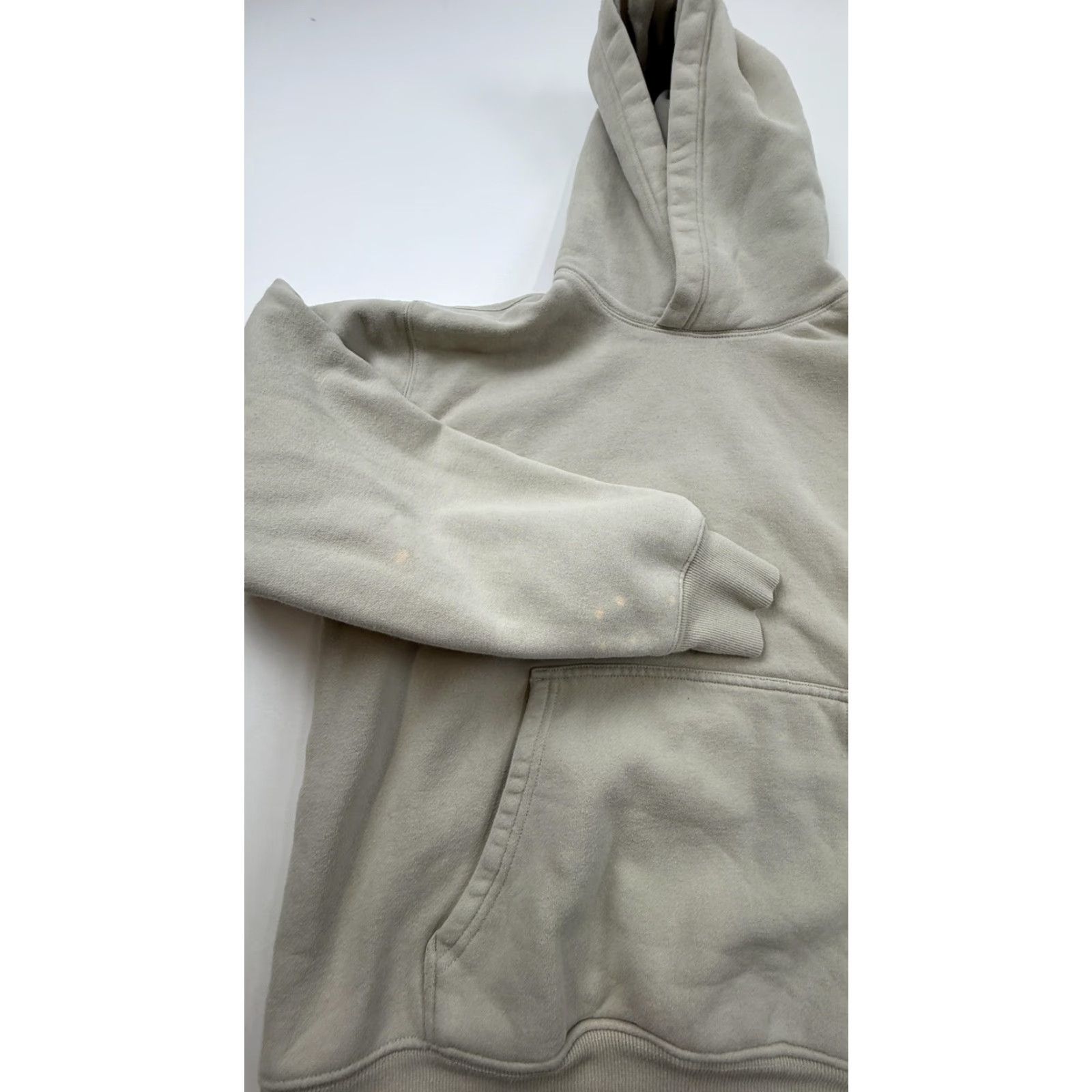 TNA TNA Hoodie Sweatshirt Womens Small Beige Regular Fleece Pullover Sweatfleece Cozy Fleece Size S / US 4 / IT 40 - 5 Thumbnail
