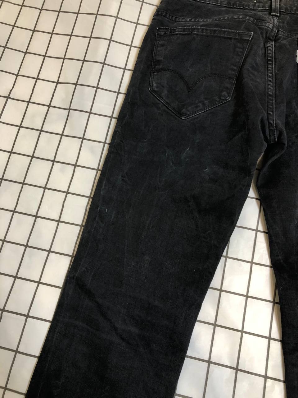 Levi's Vtg 519 Dark Wash Black Levi Strauss Jeans Size US 32 / EU 48 - 19 Thumbnail