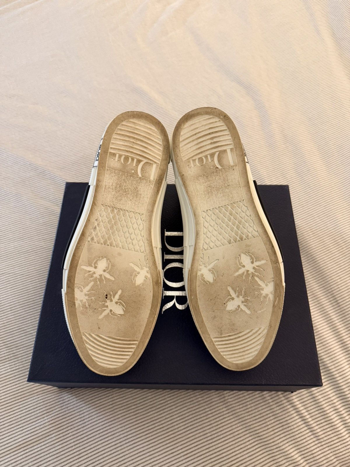 Dior Dior B23 High Top White Oblique Size 43EU Size US 10 / EU 43 - 9 Thumbnail
