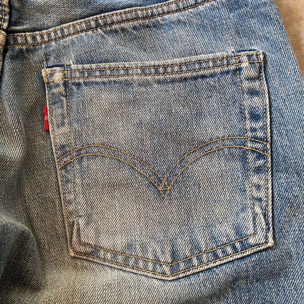 Levi's Vintage Levis 503B XX Big E Selvegde Redline Denim Size US 32 / EU 48 - 17 Thumbnail