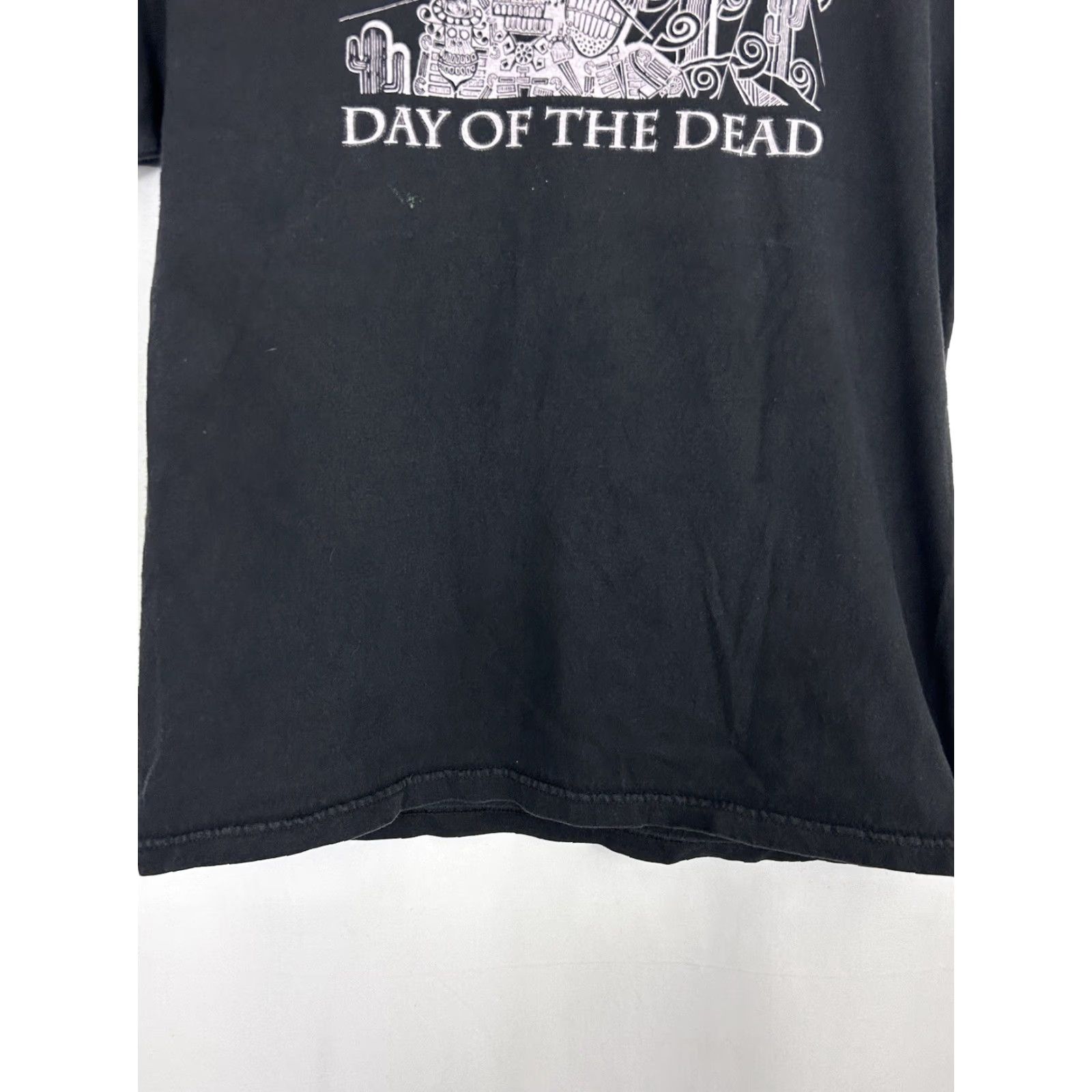 Sugar Day Of The Dead Mens Medium Black Short Sleeve T Shirt Jesus Cruz Jr. Sugar Shirt Mens M Black Day Of The Dead Size US M / EU 48-50 / 2 - 6 Thumbnail