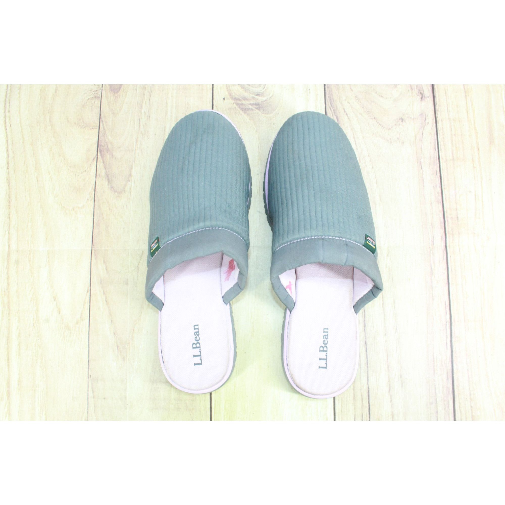 L.L. Bean LL Bean Gray Airlight Slip-On Indoor Scuff Slippers 11 Size US 11 / IT 41 - 7 Thumbnail