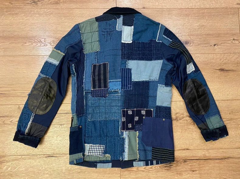 Junya Watanabe Junya Watanabe 2015SS Patchwork Denim Jacket Size US L / EU 52-54 / 3 - 2 Thumbnail
