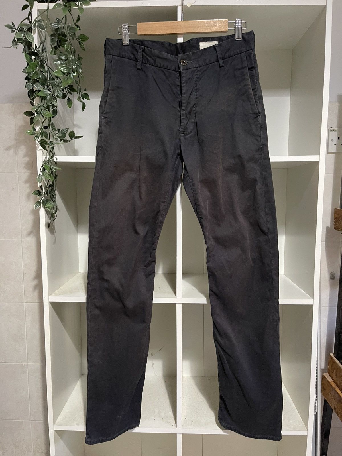 Japanese Brand Distressed Quadro Pants Size US 30 / EU 46 - 1 Thumbnail