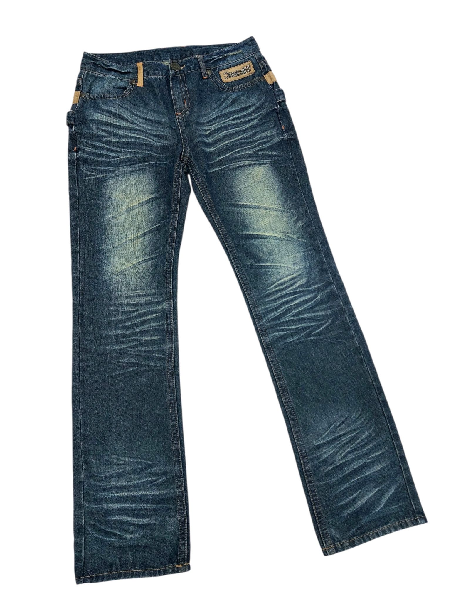 Vintage Vintage Classical Elf 90s Clawsmark Rare Design Jeans Size US 31 - 5 Thumbnail