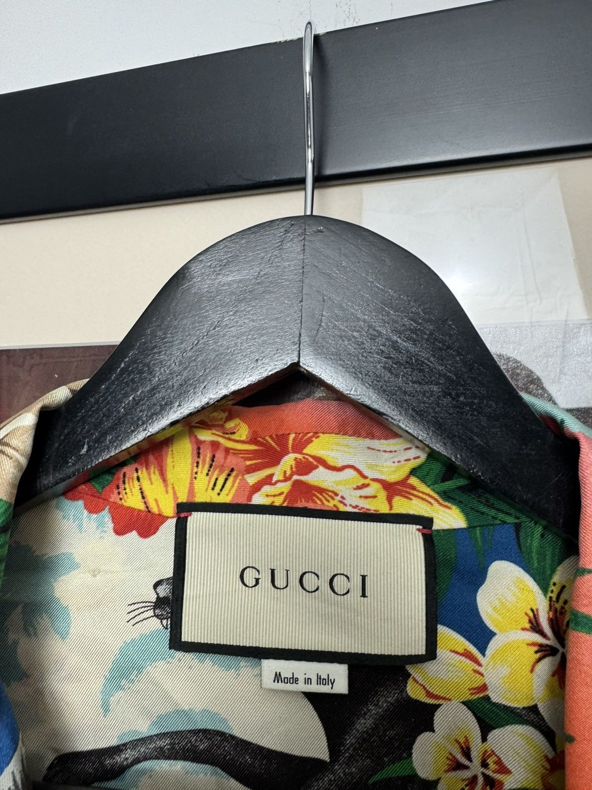 Gucci Gucci Designer Button Up Hawaian Silk Fullprint Shirt Rare Size M / US 6-8 / IT 42-44 - 4 Thumbnail