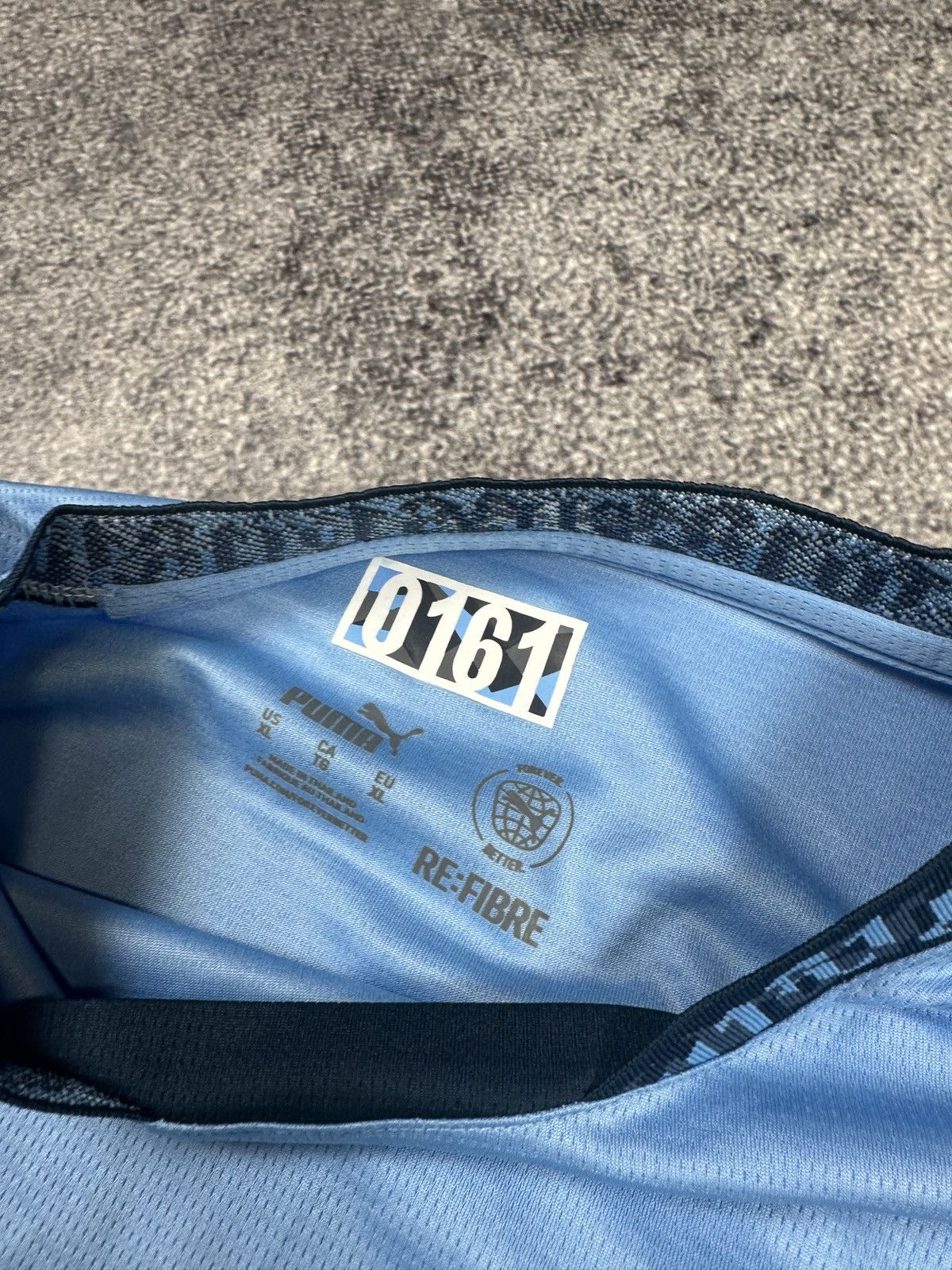 Puma Puma Manchester City soccer jersey Blokecore style rare VTg Size US XL / EU 56 / 4 - 6 Thumbnail