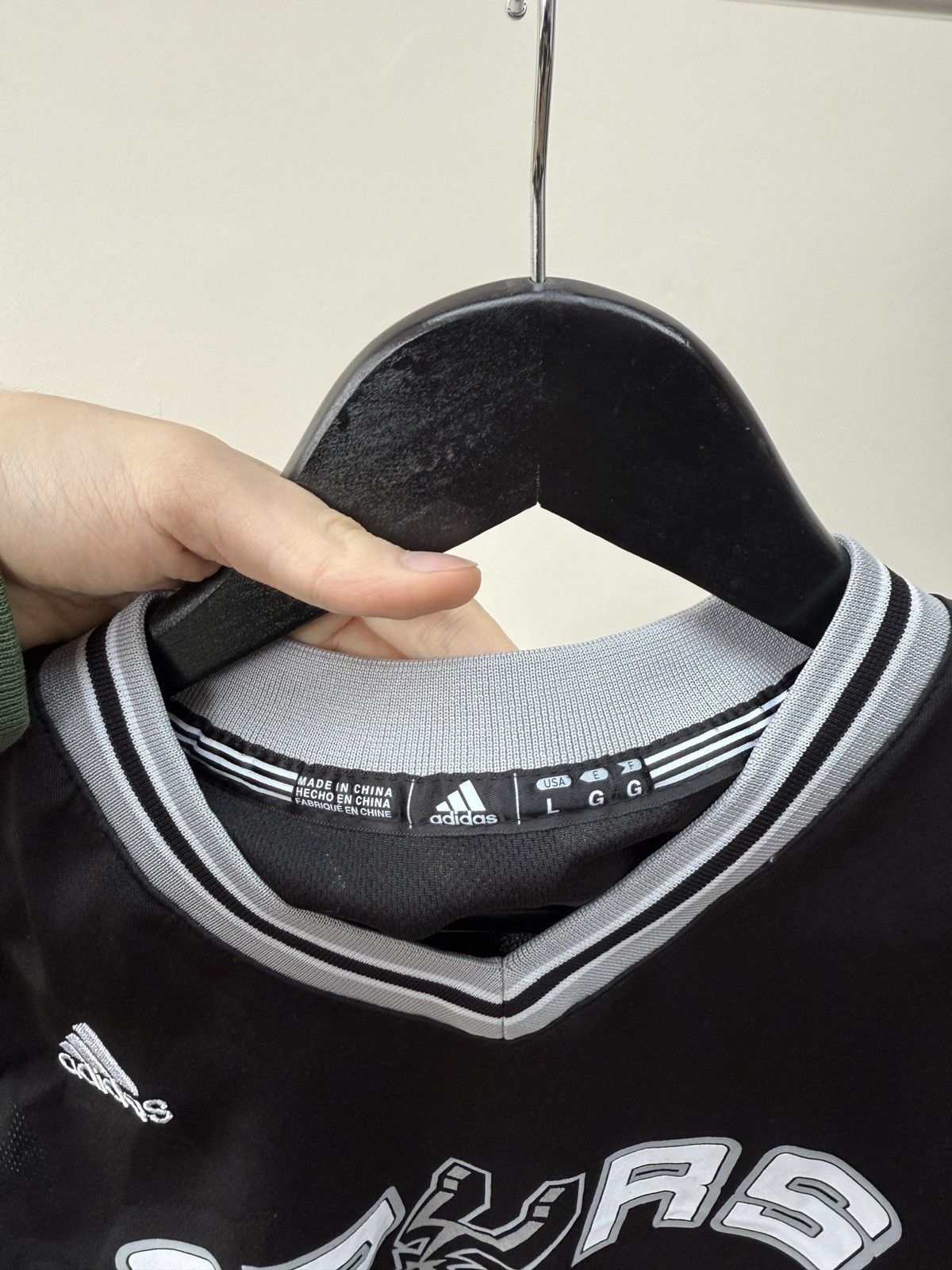 Adidas Duncan San Antonio Spurs Adidas NBA jersey Kids Size US S / EU 44-46 / 1 - 6 Thumbnail
