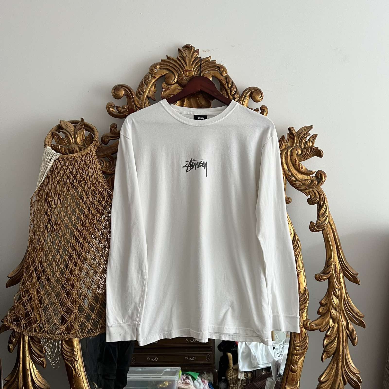 Stussy Vintage Stussy Longsleeve Tee Sz M Size US M / EU 48-50 / 2 - 1 Thumbnail