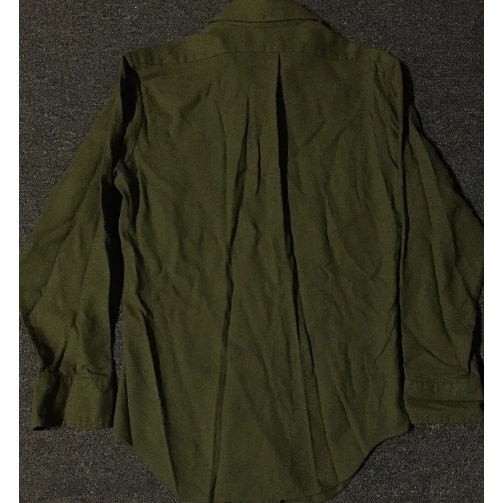 McGregor Vtg McGregor William Tell Shirt S USA Sport Sailing Army Military Grunge Button-Up Long Sleeve Green 60s 70s 80s 90s USA Navy Navy? Size US S / EU 44-46 / 1 - 3 Thumbnail