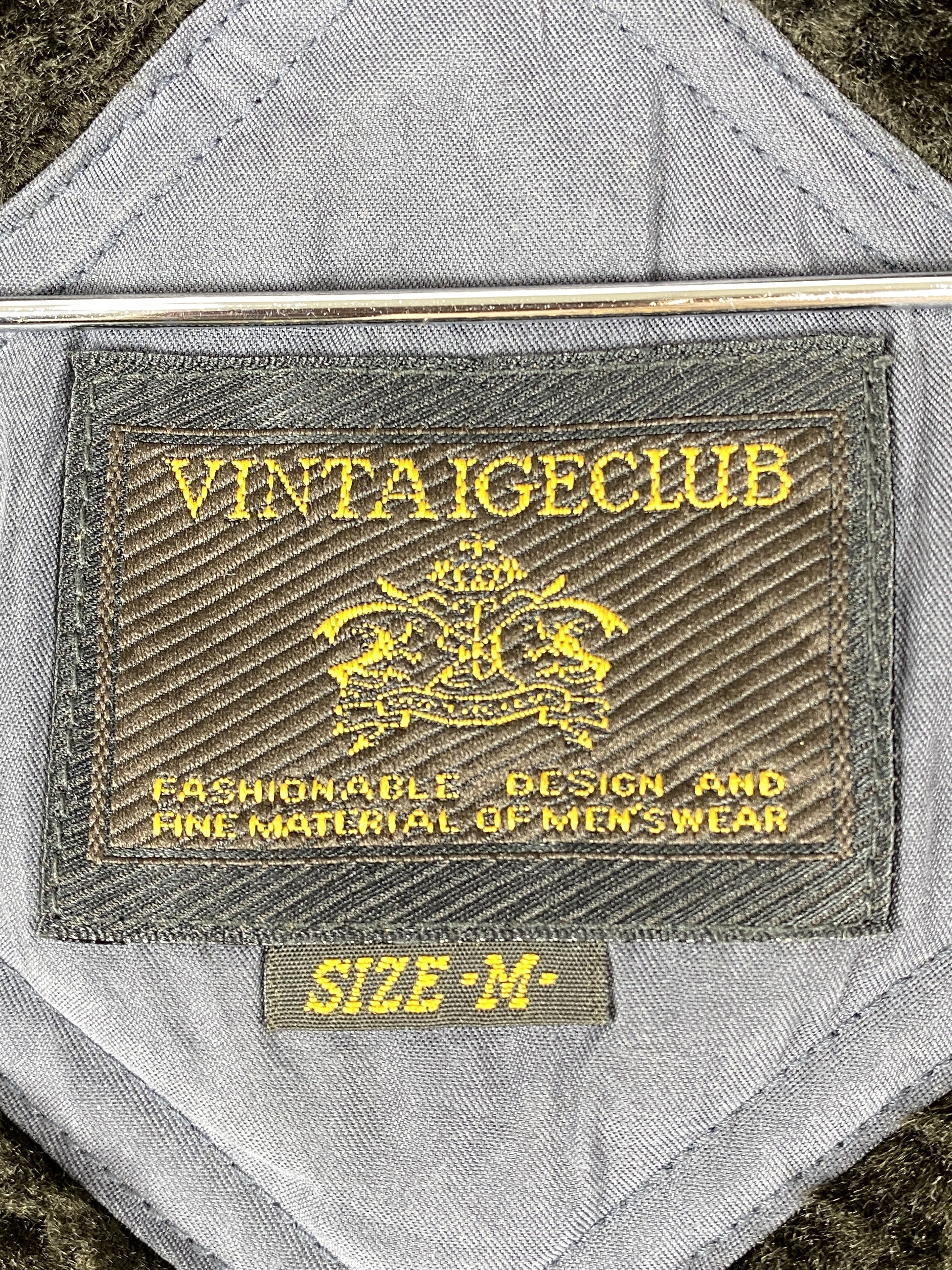 Japanese Brand Vintage Vintaige Club Hoodie Zip Up Jacket J1805 Size US M / EU 48-50 / 2 - 9 Thumbnail
