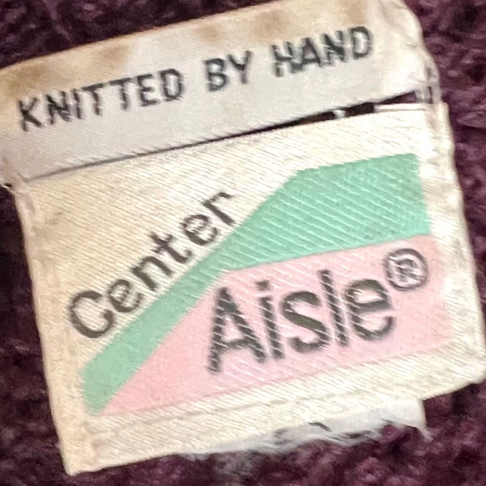 Vintage VINTAGE Center Aisle Women’s Sweater Turtleneck Knit Fringe Purple XL Pullover Knit Long Sleeve Shoulder Pads Size XL / US 12-14 / IT 48-50 - 8 Thumbnail