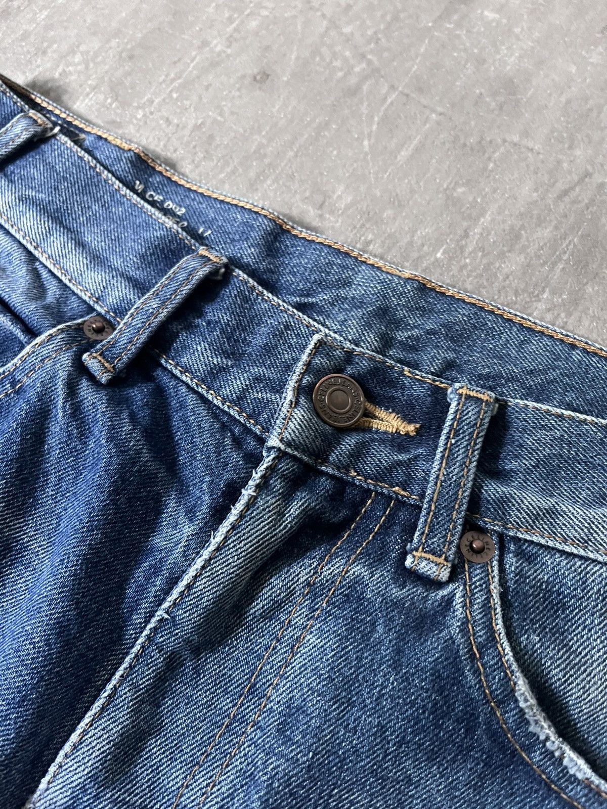 Celine Celine by Hedi Slimane Union Wash Regular Jeans Size US 30 / EU 46 - 4 Thumbnail