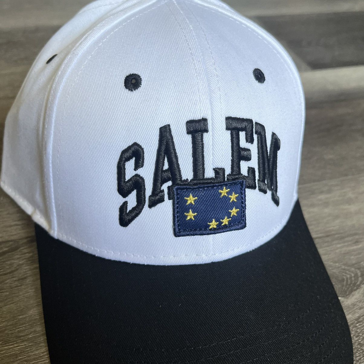S4LEM S4LEM Salem EU European Flag Hat White Black New Size ONE SIZE - 2 Thumbnail