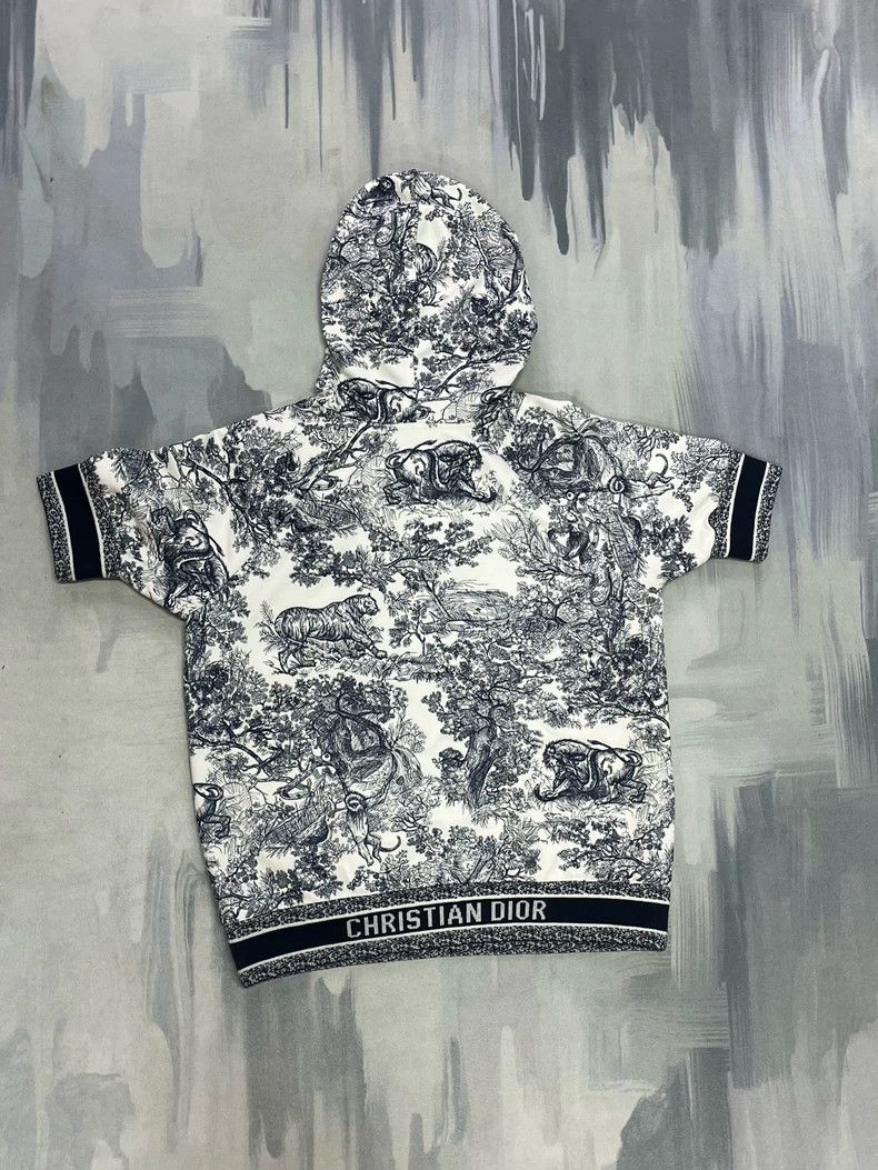 Dior Dior Jungle Zoo Printed Hooded Sweatshirt Size S / US 4 / IT 40 - 2 Thumbnail