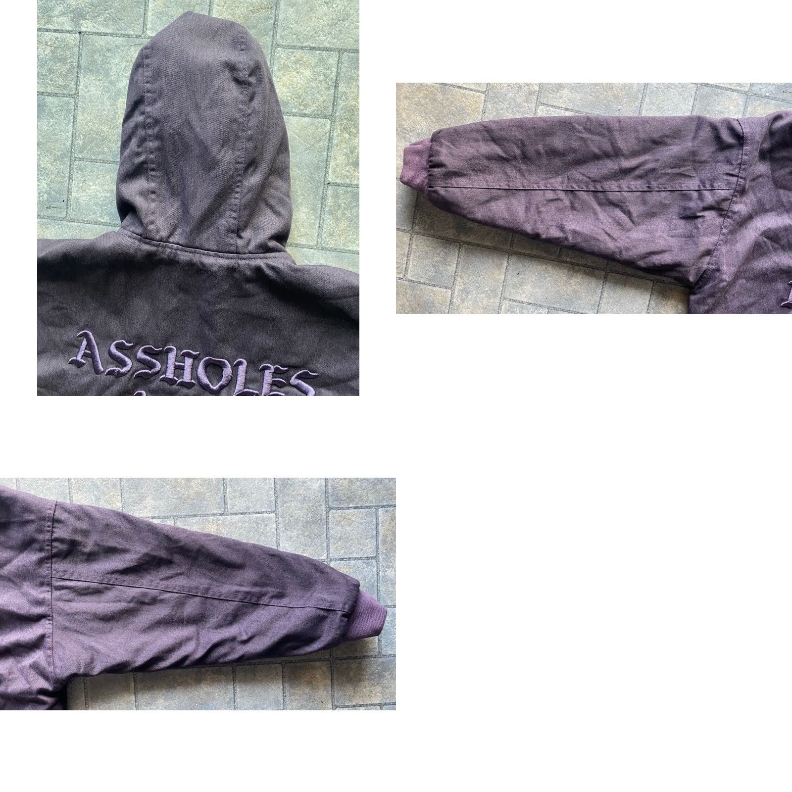Olive VINTAGE A**holes Live Forever Jacket Coat Hooded Men S Small Polyester See Photos Jacket Mens Small Hooded Size US S / EU 44-46 / 1 - 11 Thumbnail