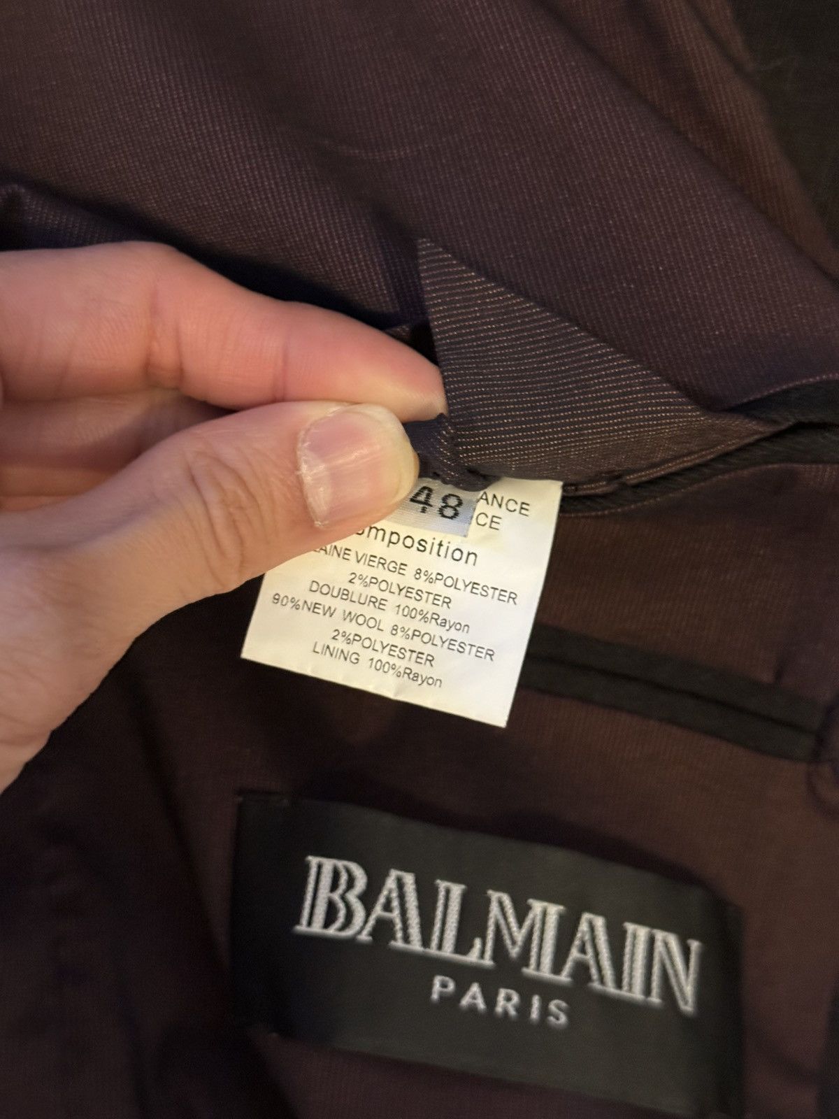 Balmain Balmain SS11 decarnin pin medal blazer Size US M / EU 48-50 / 2 - 8 Thumbnail