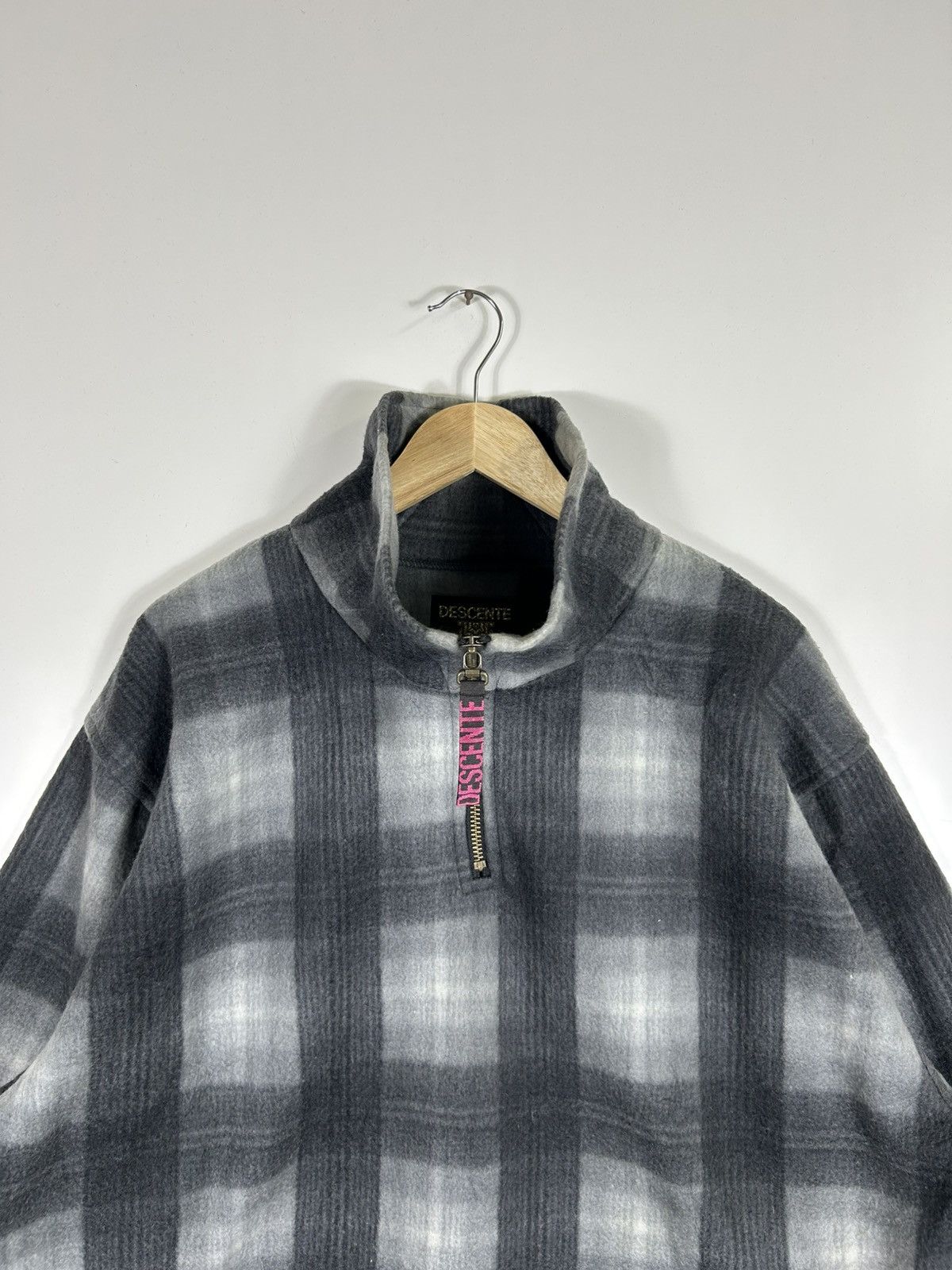 Vintage ⚡️Vintage Descente Technogbar Fleece Half Zipper Sweater Size US L / EU 52-54 / 3 - 4 Thumbnail