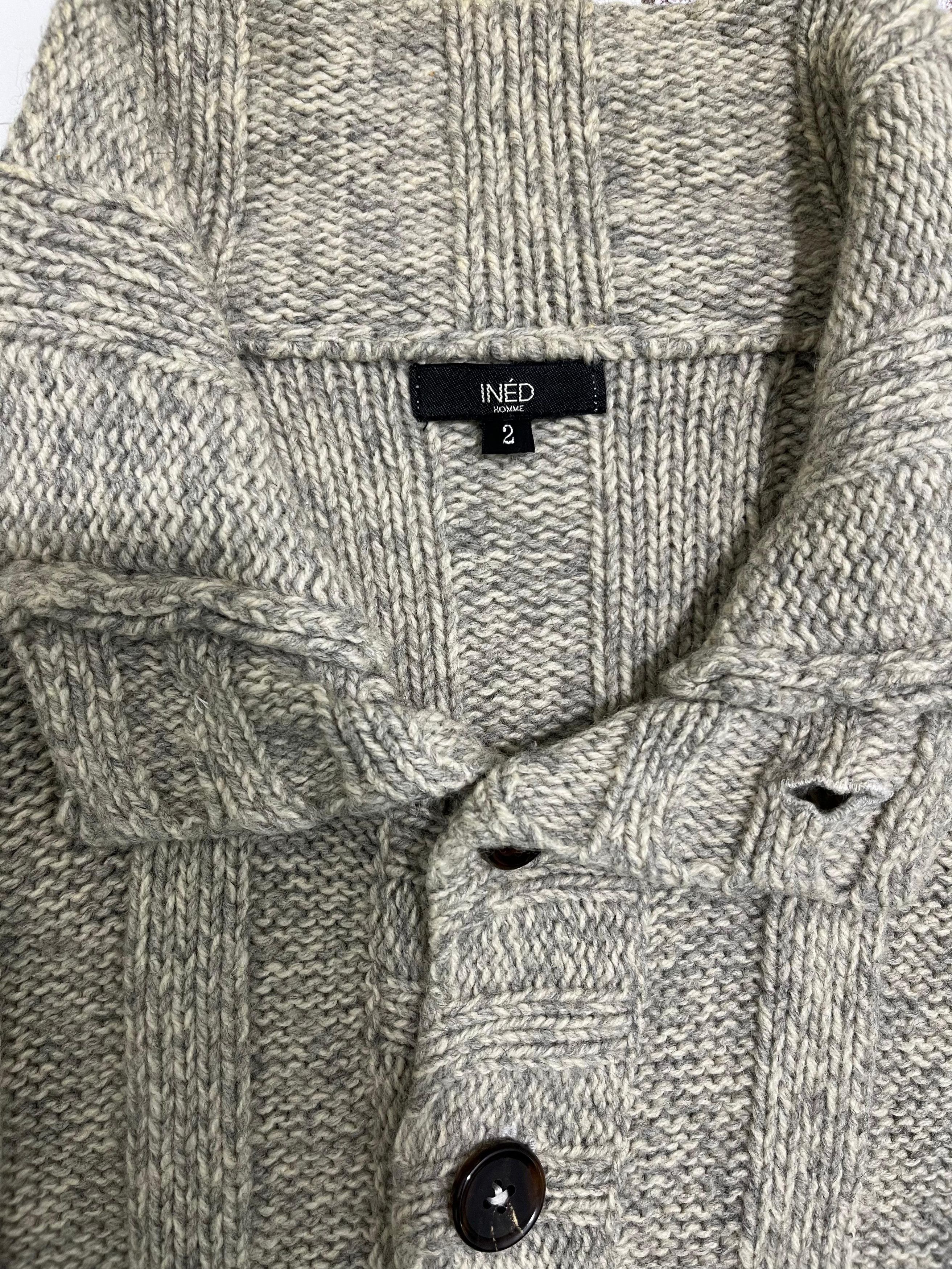 Yohji Yamamoto Ined By Yohji Yamamoto Wool Button Ups Cardigans Size M / US 6-8 / IT 42-44 - 5 Thumbnail