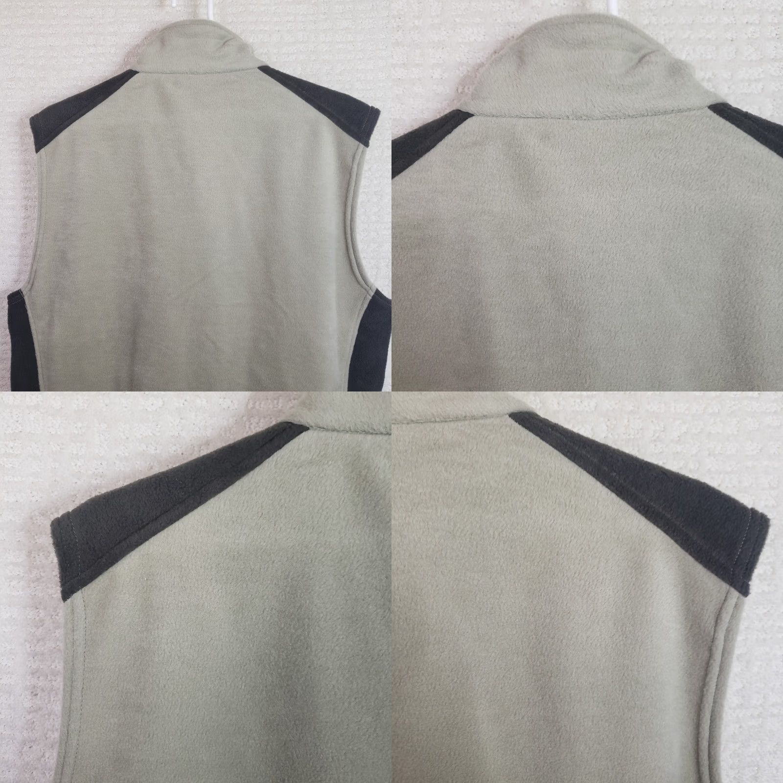 Vintage Columbia Men’s Vest Jacket Full Zip Fleece Polyester Green Light Green Black Side Pockets New! Size US M / EU 48-50 / 2 - 9 Thumbnail