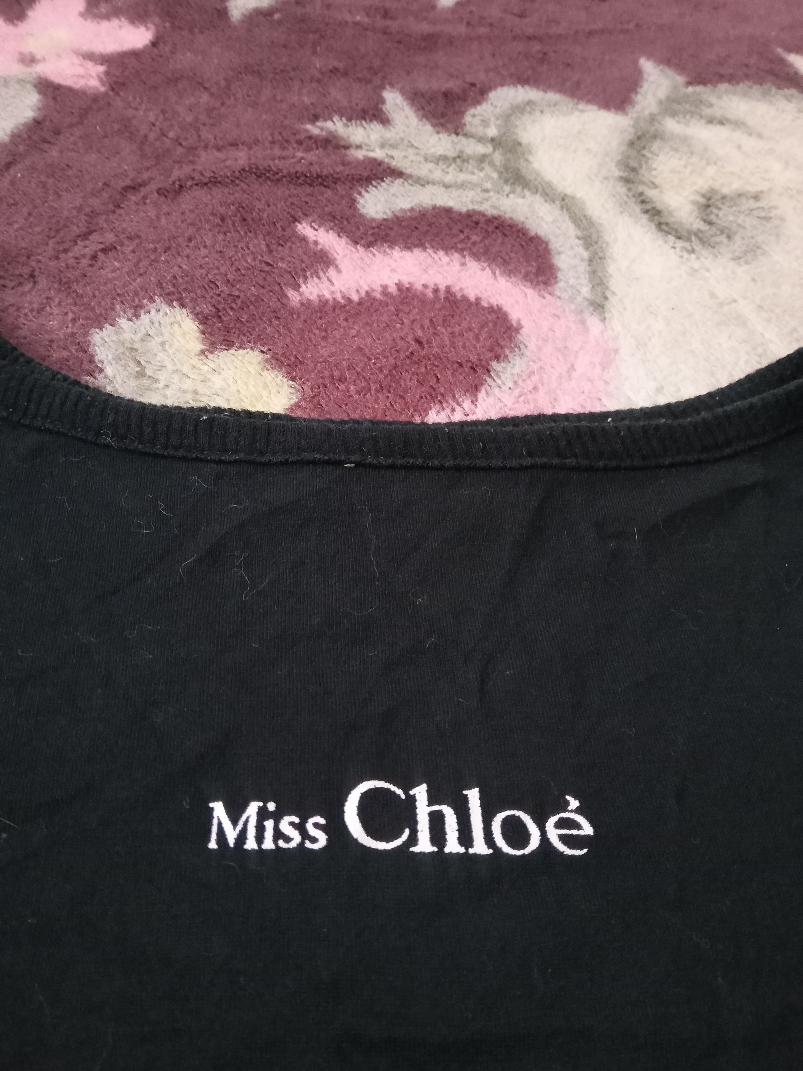 Chloe Miss Chloé Centre Spell Out Top Shirt Size S / US 4 / IT 40 - 5 Thumbnail