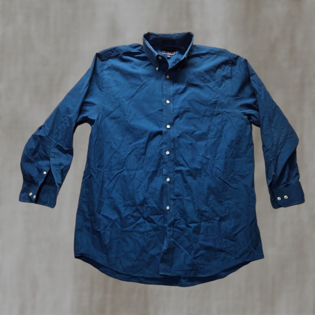 meeting street dress shirts Meeting Street | Shirts | Vintage Meeting Street Dress Shirt Mens 7 3435  Light Blue Button Down