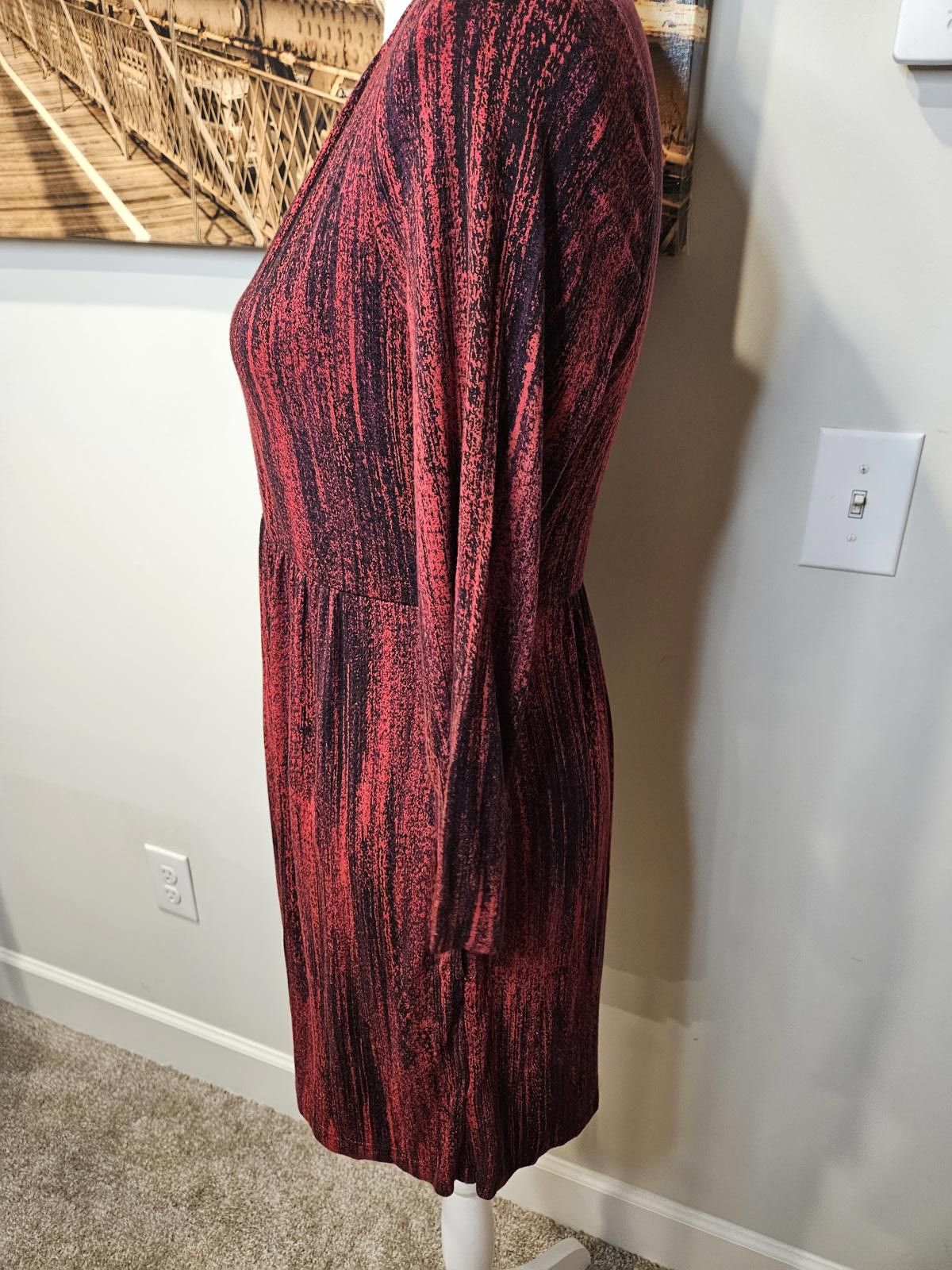 Scotch & Soda Soma Soft Red Lounge Wear Dress #408 Size S / US 4 / IT 40 - 3 Thumbnail