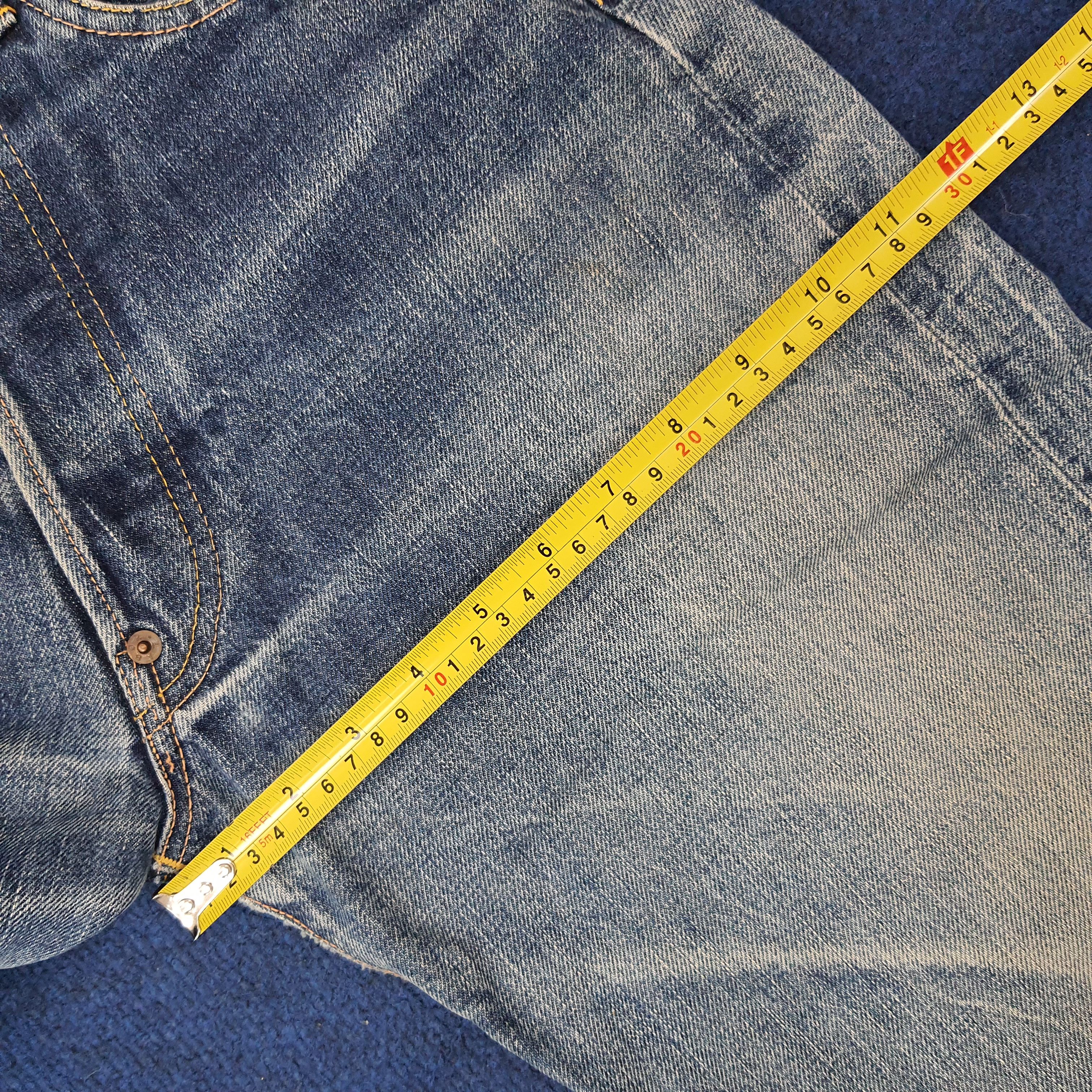 Evisu Vintage Evisu Japan Selvedge 3Q Custom Daicock Jeans C258N14 Size US 27 - 11 Thumbnail