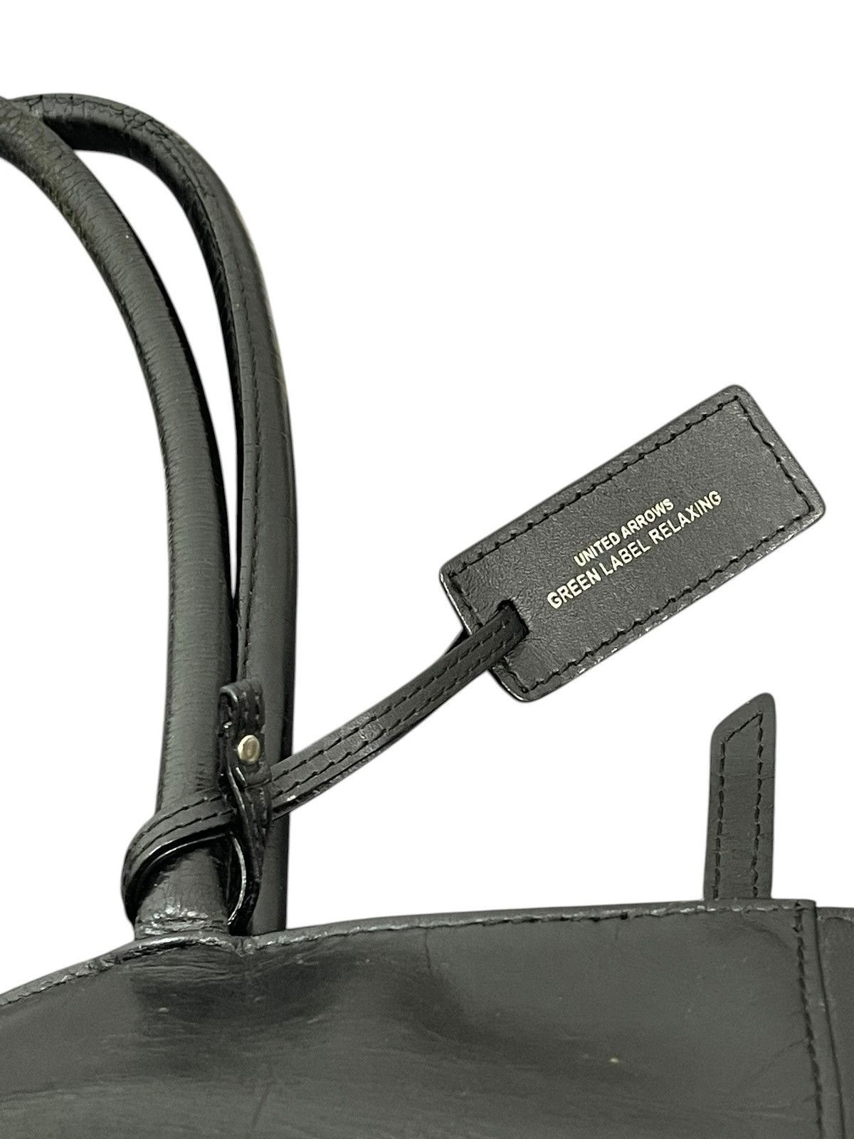 Leather Leather United Arrows Tote Bag prada julius dior amiri 1🟩1 Size ONE SIZE - 11 Thumbnail