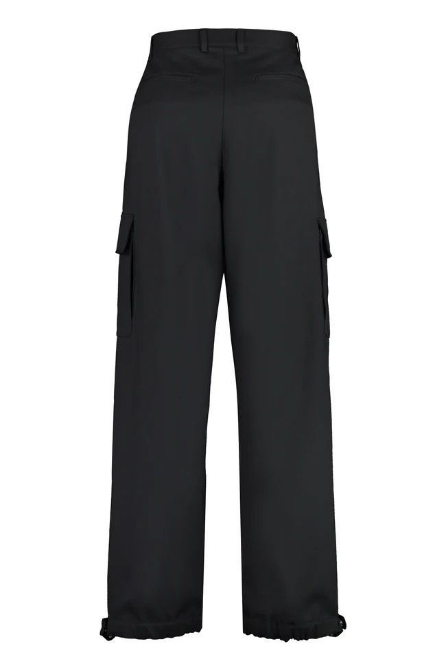 Off-White o1y0225 Cargo Pant in Black Size US 34 / EU 50 - 2 Thumbnail