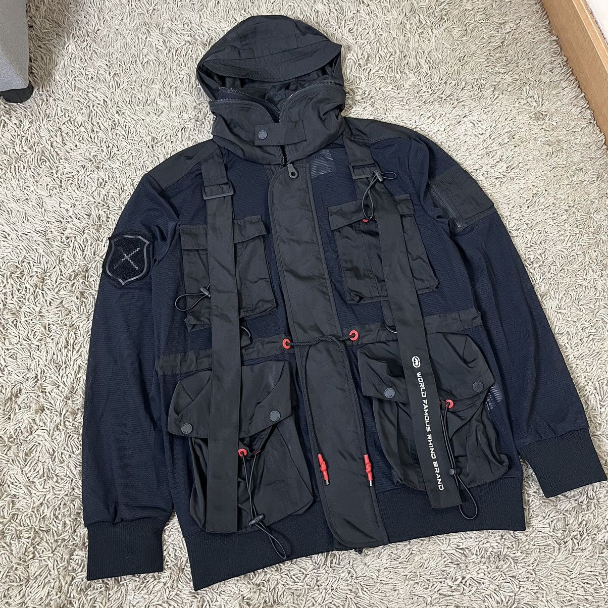 Ecko Unltd. Rare 1 of 1 Ecko Unlimited Techwear Multipocket Jacket Size US S / EU 44-46 / 1 - 7 Thumbnail