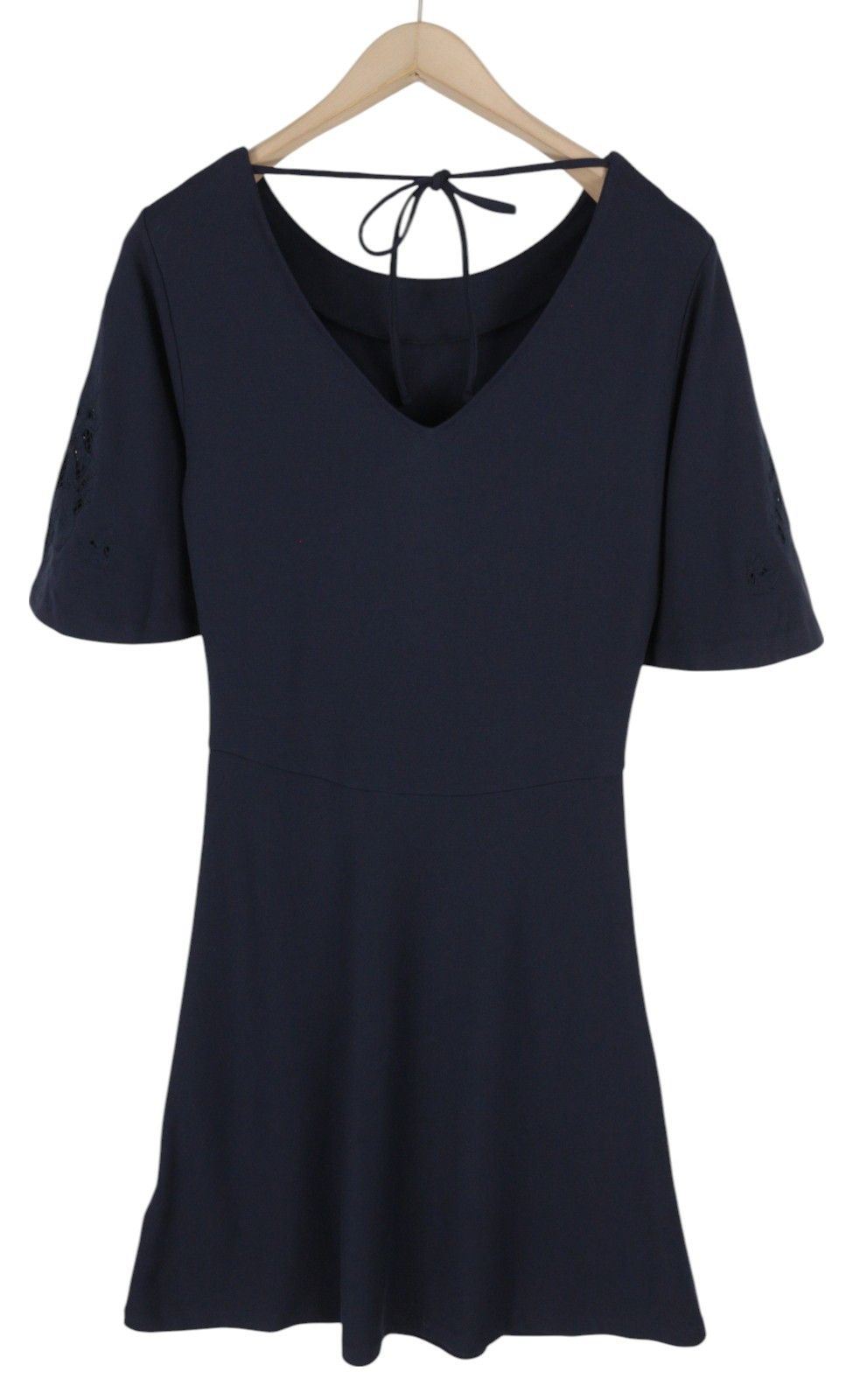 Gant MEADOW HOLESEAM S Blue Short Sleeve Stretch Dress 84955 Size S / US 4 / IT 40 - 2 Thumbnail