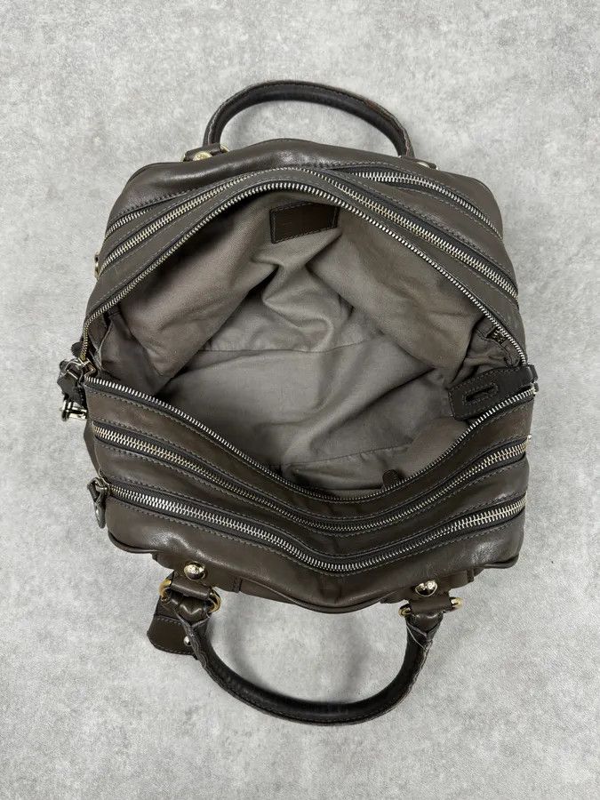 Dolce & Gabbana AW2010 Dolce & Gabbana Taupe Multi-Zip Leather Lily Bag Size ONE SIZE - 14 Thumbnail