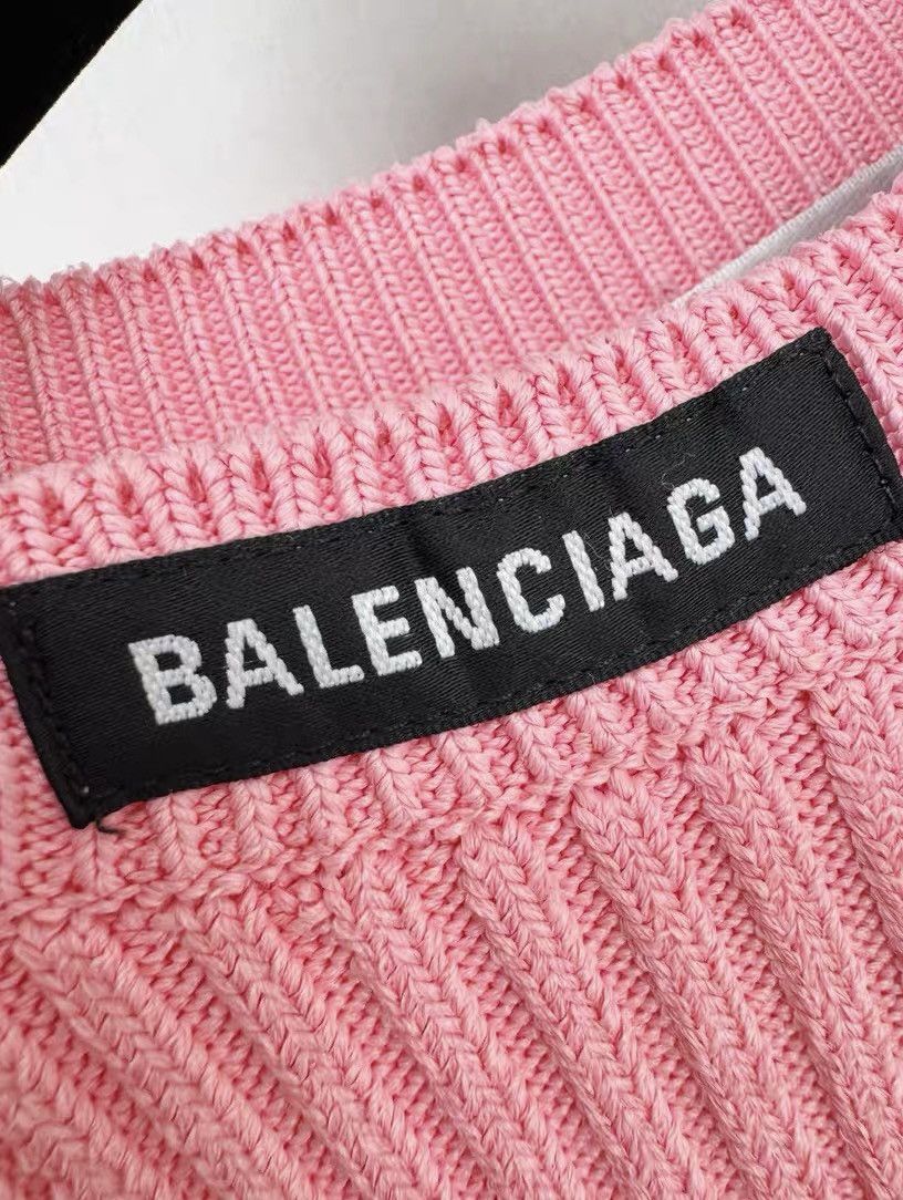 Balenciaga Balenciaga fitted sweater Size S / US 4 / IT 40 - 3 Thumbnail