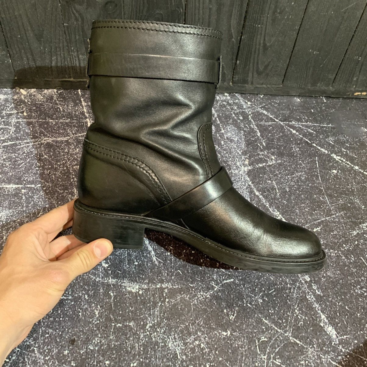 Gucci GUCCI Leather Biker Belted Women’s Boots Size 38 Size US 8 / IT 38 - 13 Thumbnail