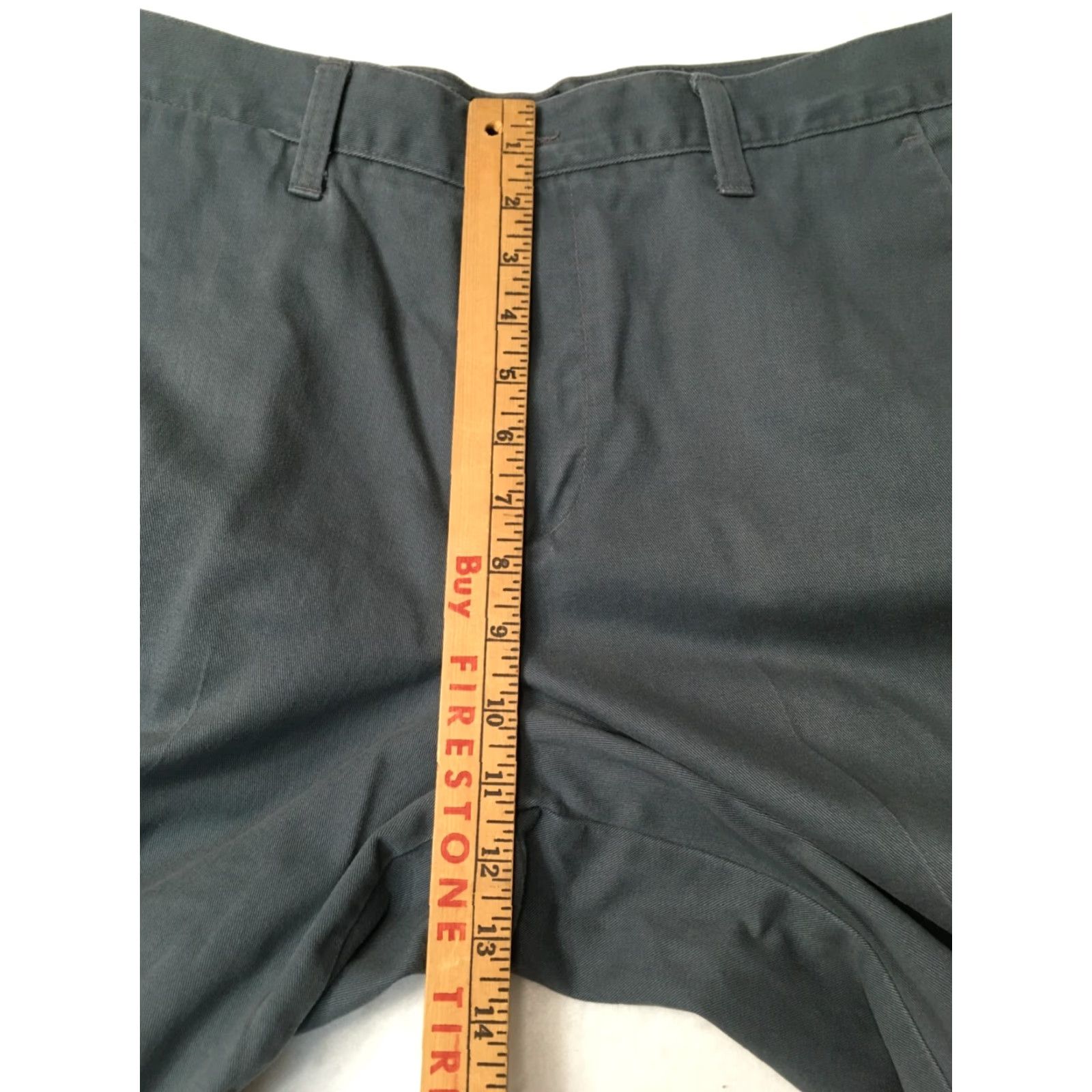 Dockers Dockers Premium Khakis navy blue Pleated Pants 33x31 Relaxed Fit Men's Size 33 Inseam 31 Blue Khakis Size US 33 - 5 Thumbnail