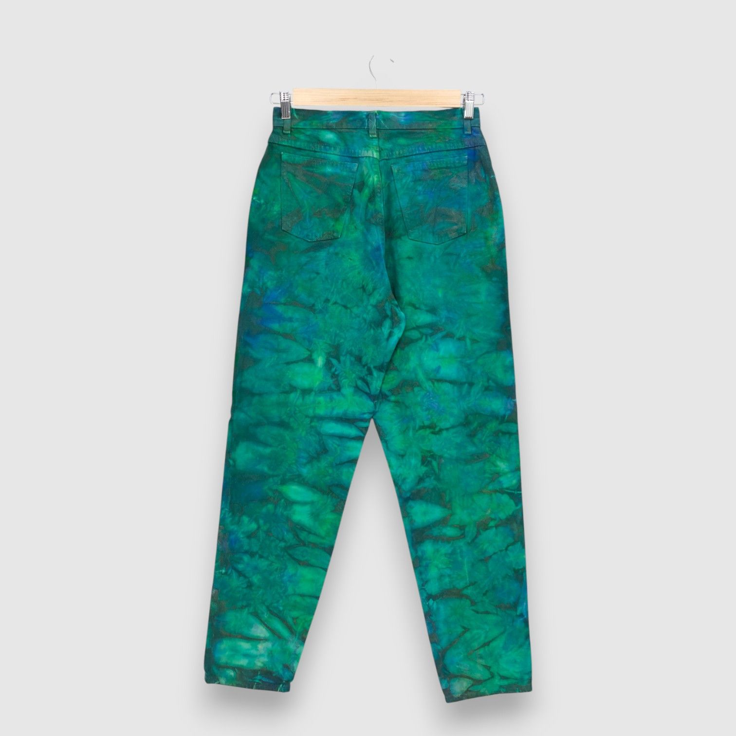 Vintage Vintage 80s Designer Tie Dye Jeans Denim Pants Size 28" / US 6 / IT 42 - 2 Thumbnail