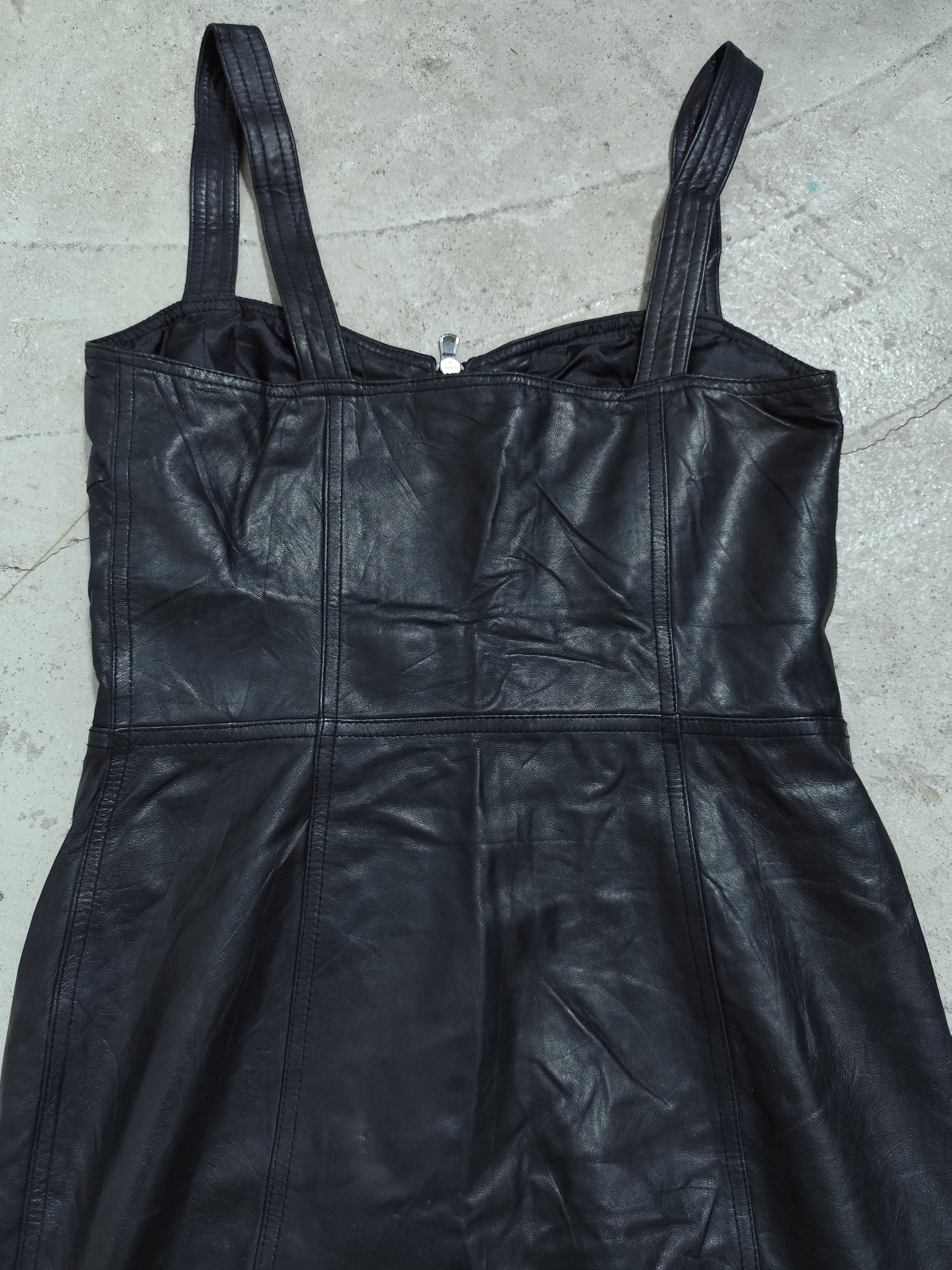 Marc Jacobs Marc by Marc Jacobs lambskin leather mid dress Size M / US 6-8 / IT 42-44 - 11 Thumbnail
