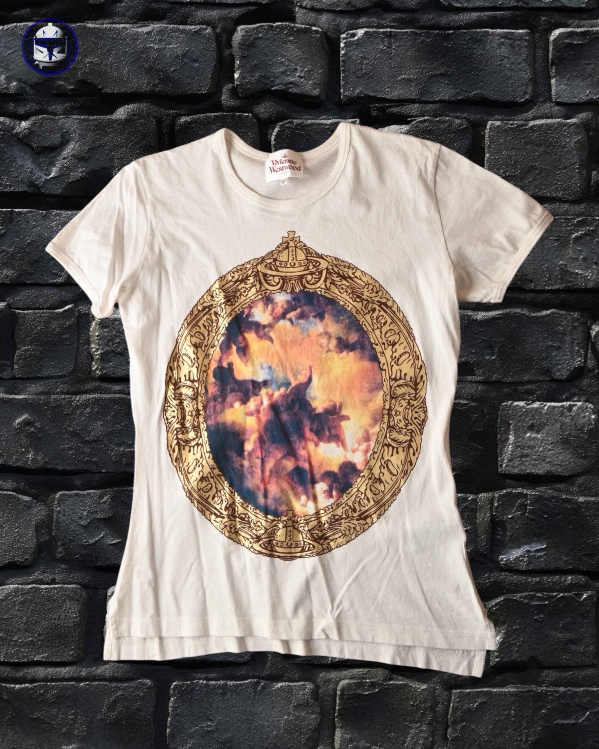 Vivienne Westwood Vivienne Westwood Archive „Portrait“ Putti Framed T-Shirt Size US L / EU 52-54 / 3 - 1 Thumbnail
