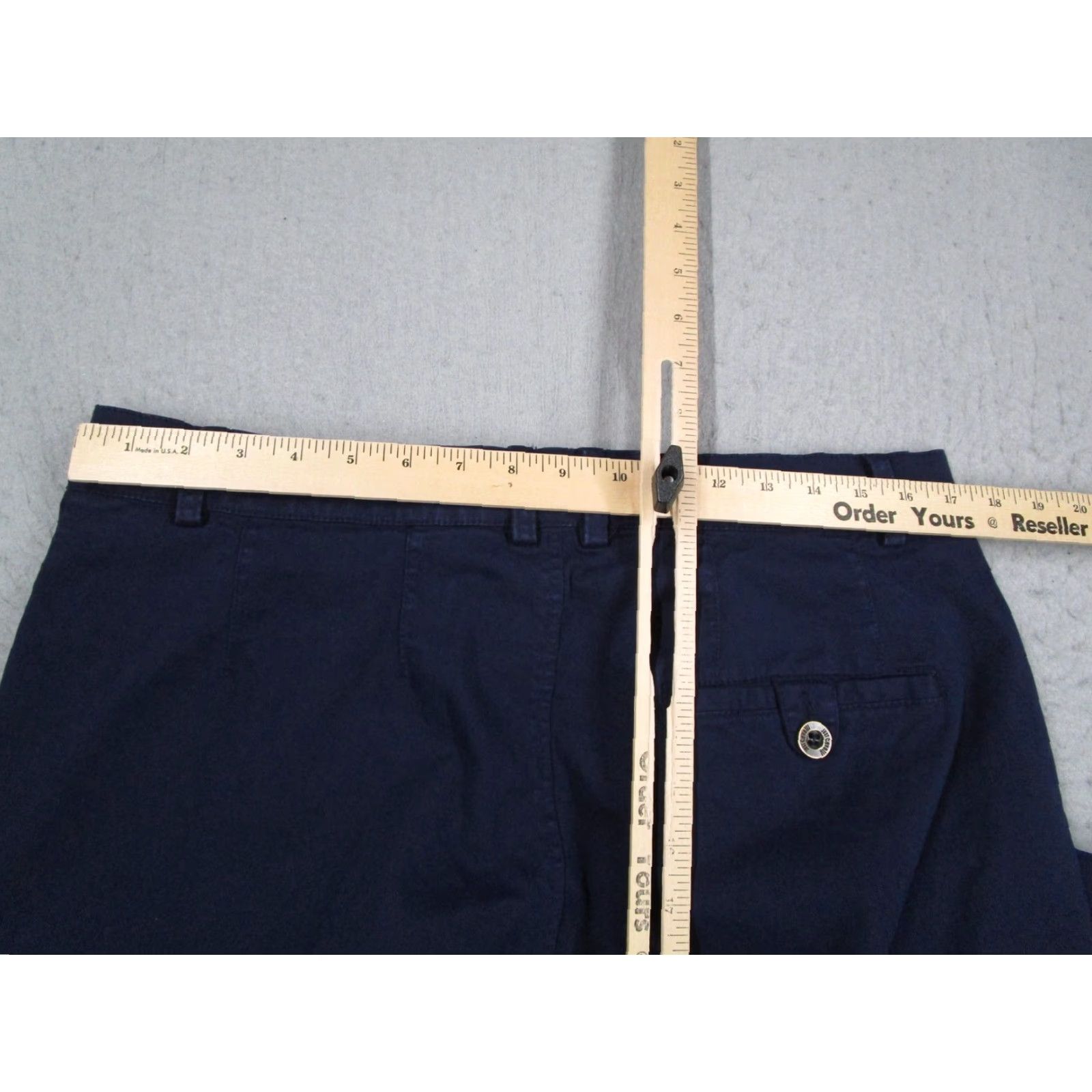 Just Cavalli VINTAGE Just Cavalli Pants Chino Mens 48 Navy Blue Made in Italy Twill Luxury 33x32 Preppy Size US 32 / EU 48 - 6 Thumbnail