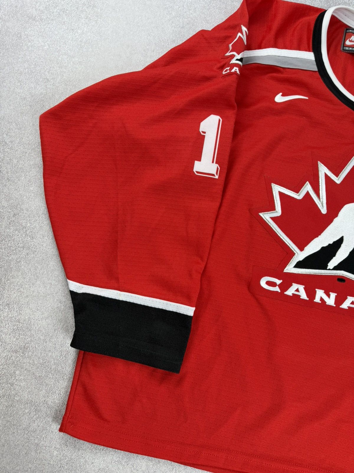 Nike Vintage Nike Team Canada Hockey Jersey Red Custom MYRIAM #16 Size US XL / EU 56 / 4 - 3 Thumbnail
