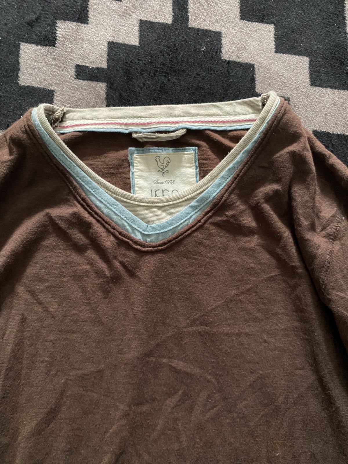 If Six Was Nine × Japanese Brand × Le Grande Bleu (L.G.B.) Vintage ikka three layers longsleeve tshirt Size US M / EU 48-50 / 2 - 3 Thumbnail