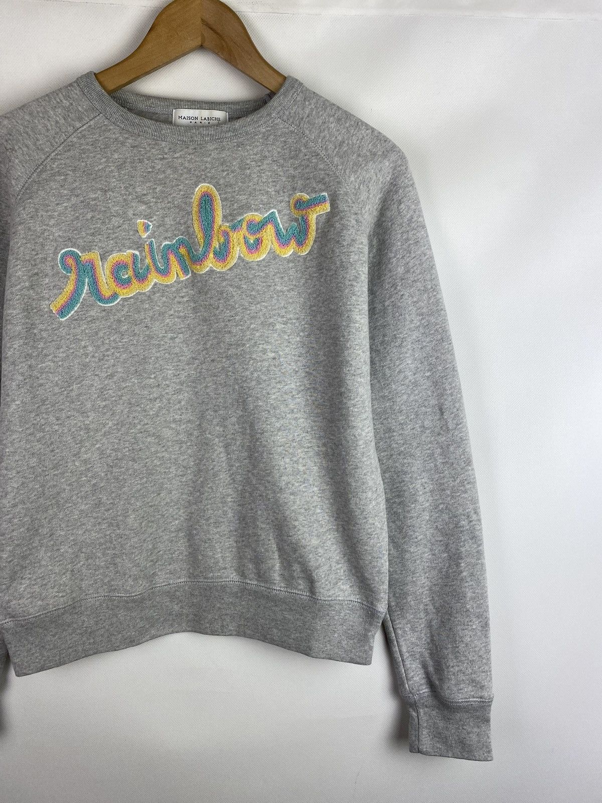 Maison Labiche Maison Labiche Rainbow ladies crewneck sweatshirt pullover Size M / US 6-8 / IT 42-44 - 3 Thumbnail