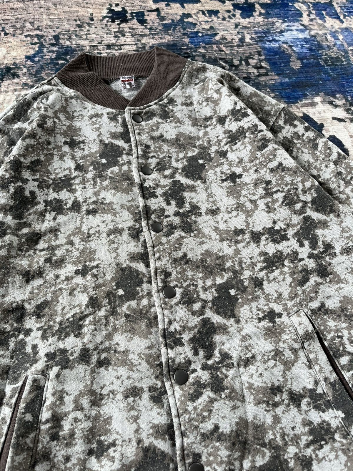 Japanese Brand 🔥Docalme wild forest camo varsity jacket Size US M / EU 48-50 / 2 - 1 Thumbnail