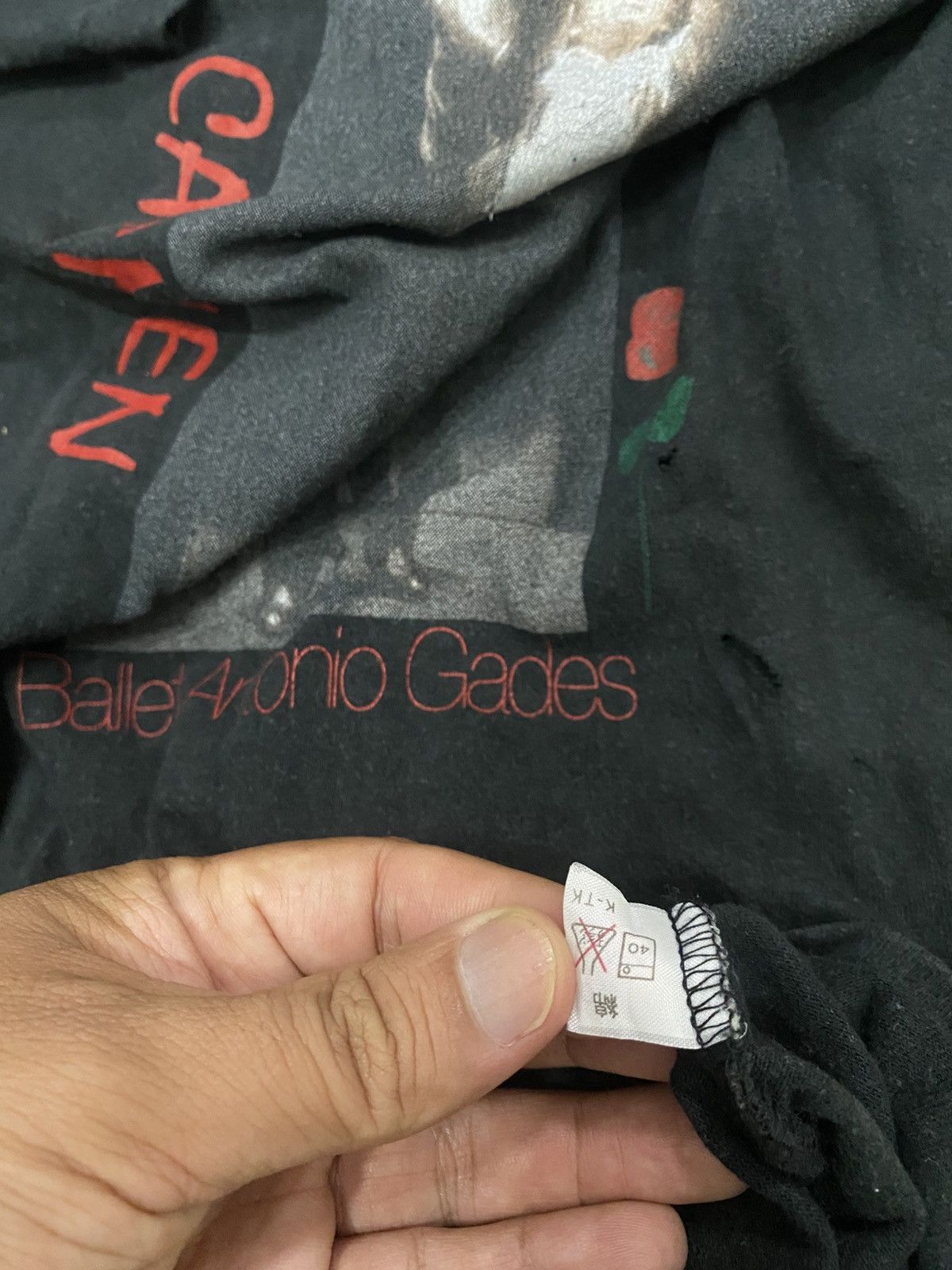 Vintage Vintage movie 80s Antonio gades carmen ballet shirt Size US M / EU 48-50 / 2 - 5 Thumbnail