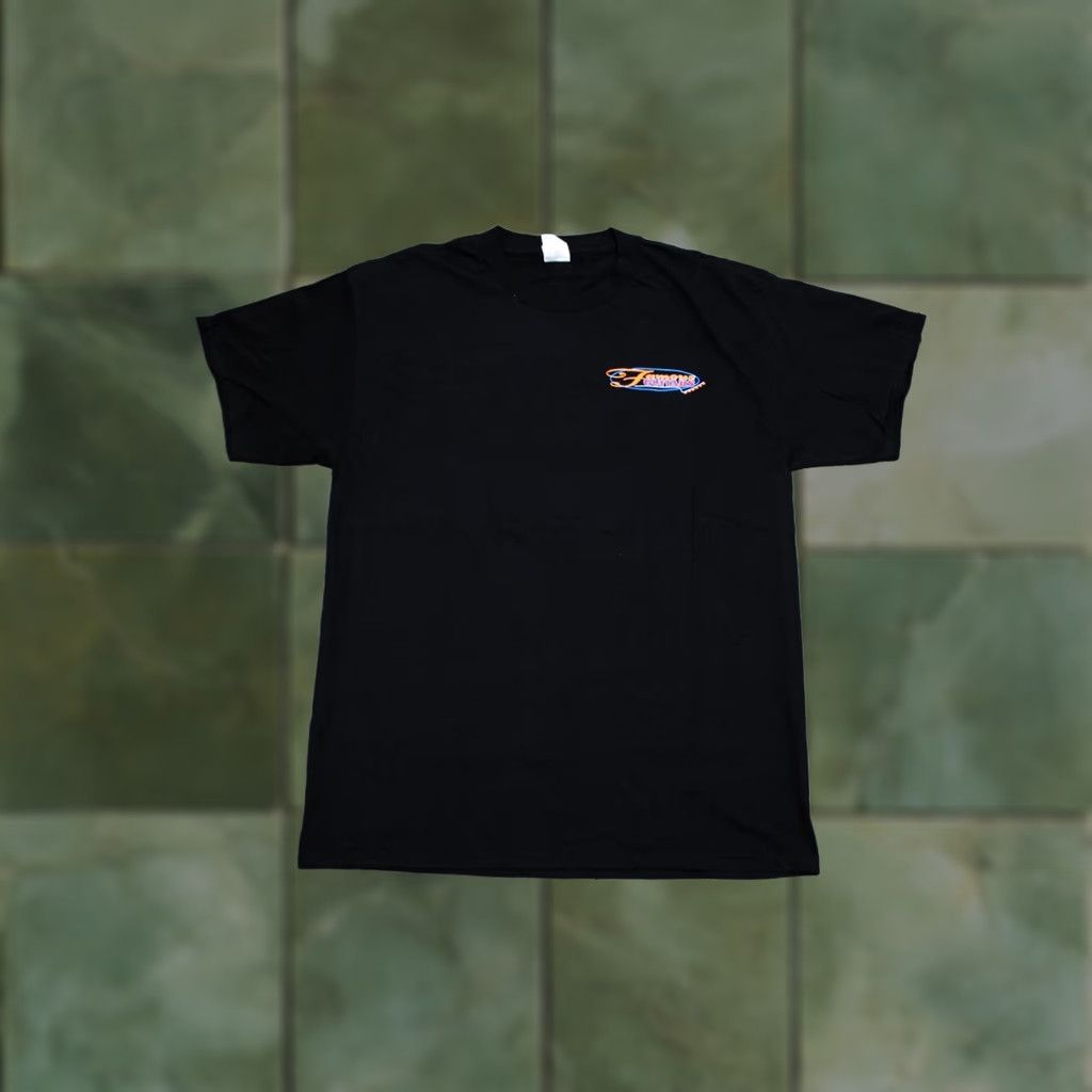 Vintage FAMOUS GUITARS SHIRT MENS LARGE BLACK GRAPHIC HENDRIX COBAIN VAN HALEN ROCKSTARS Shirt Mens Large Black Graphic Hendrix Cobain Van Halen Rockstars Size US L / EU 52-54 / 3 - 1 Thumbnail