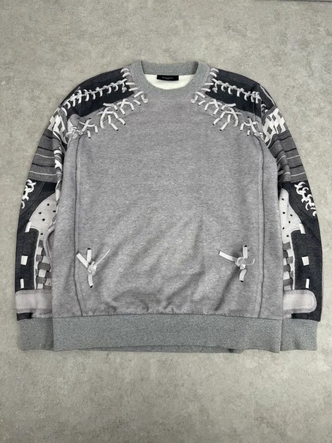 Givenchy FW2013 Givenchy Basball Trompe L’Oeil Sweater Size US S / EU 44-46 / 1 - 5 Thumbnail
