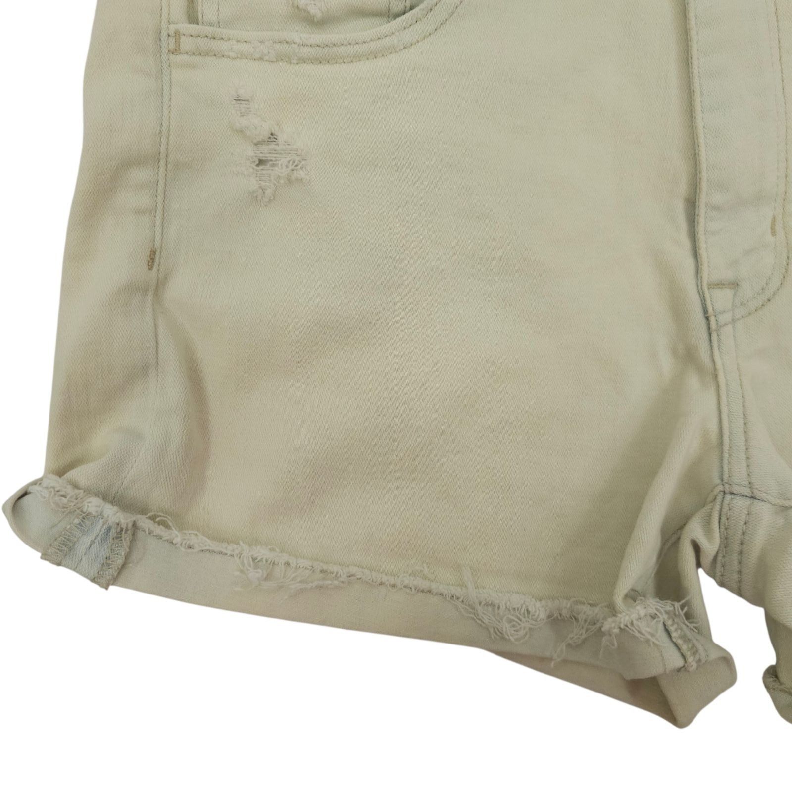 American Eagle Outfitters American Eagle Super Stretch Hi-Rise Shortie 12 Bleached Size 34" / US 12 / IT 48 - 11 Thumbnail