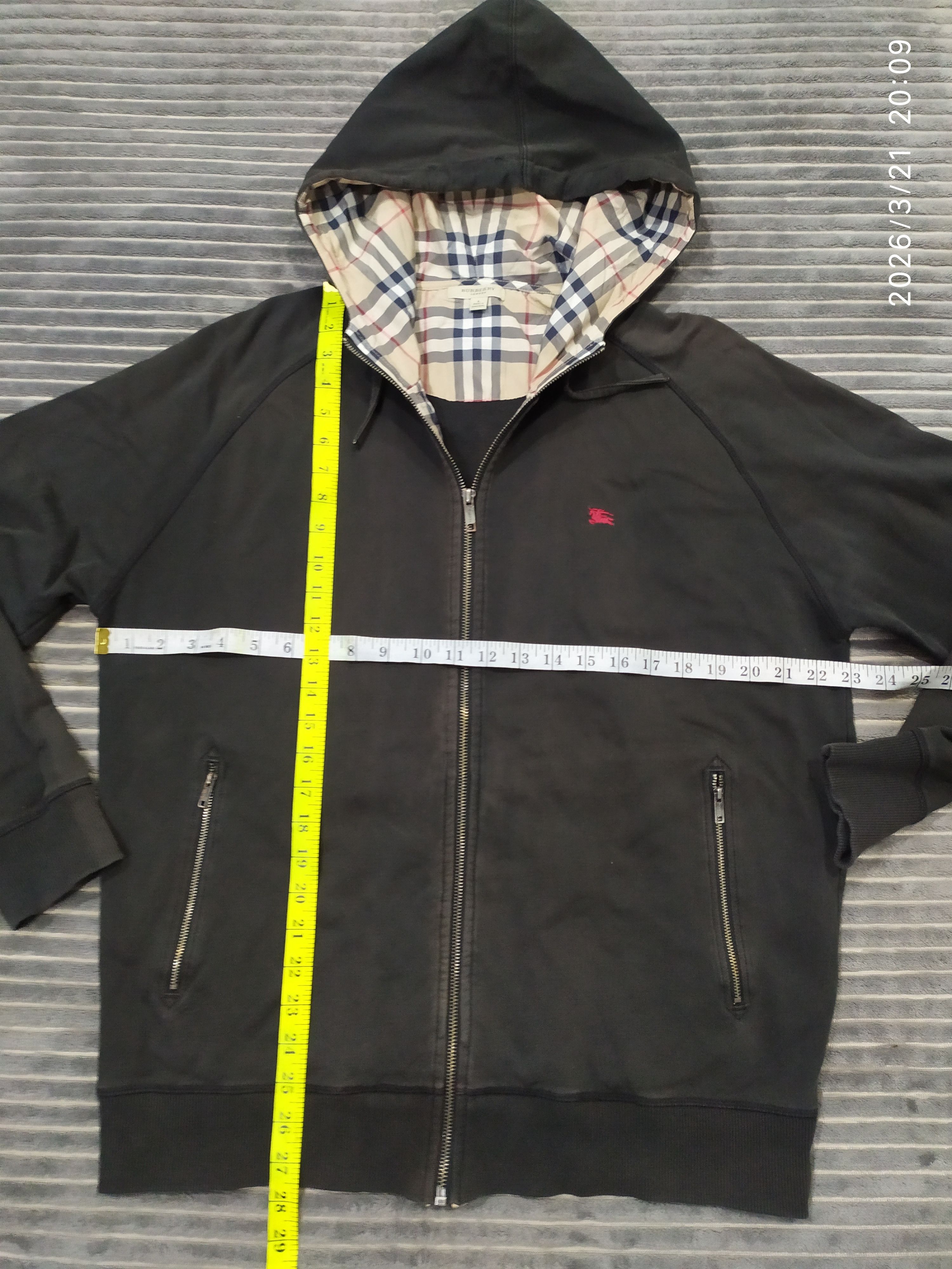 Burberry Burberry london zipper hoodie Size US L / EU 52-54 / 3 - 8 Thumbnail