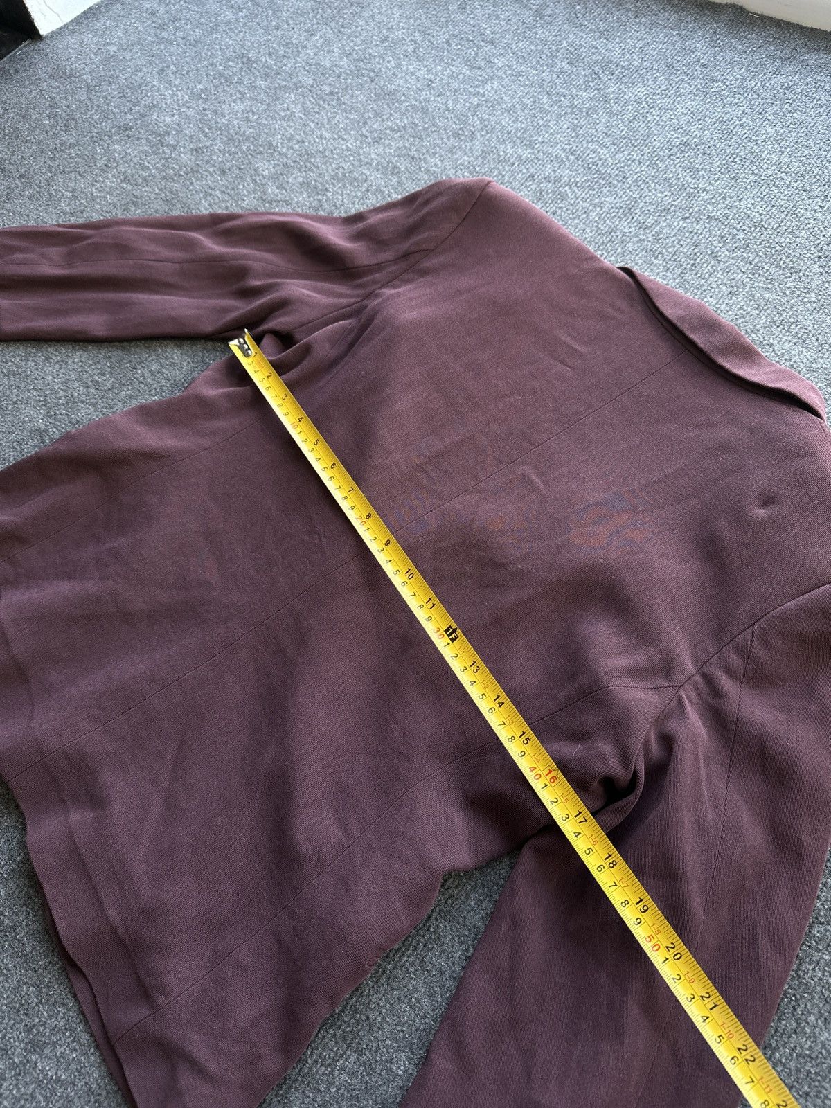 Jigsaw RARE 🚨 JIGSAW WOMEN DARK RED BLAZER JACKET LUXURY Size M / US 6-8 / IT 42-44 - 17 Thumbnail